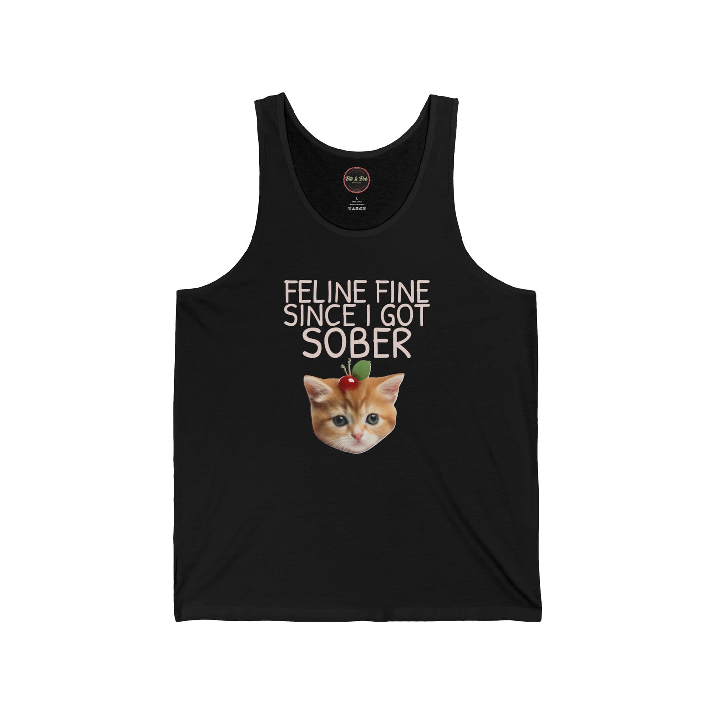 Feline Fine Unisex Jersey Tank