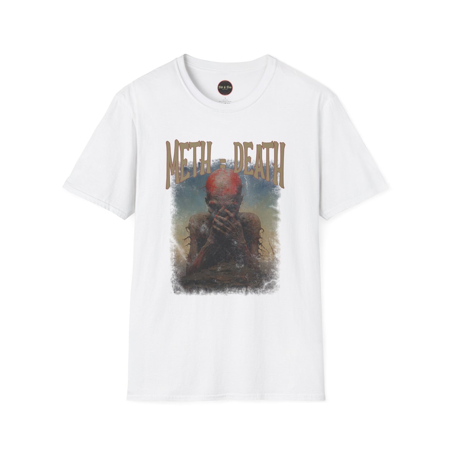 Meth = Death Unisex Softstyle T-Shirt