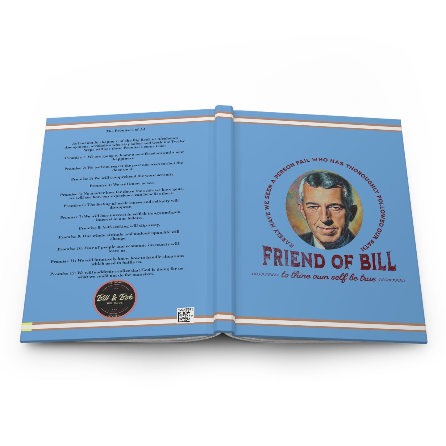Friend of Bill Hardcover Journal Matte