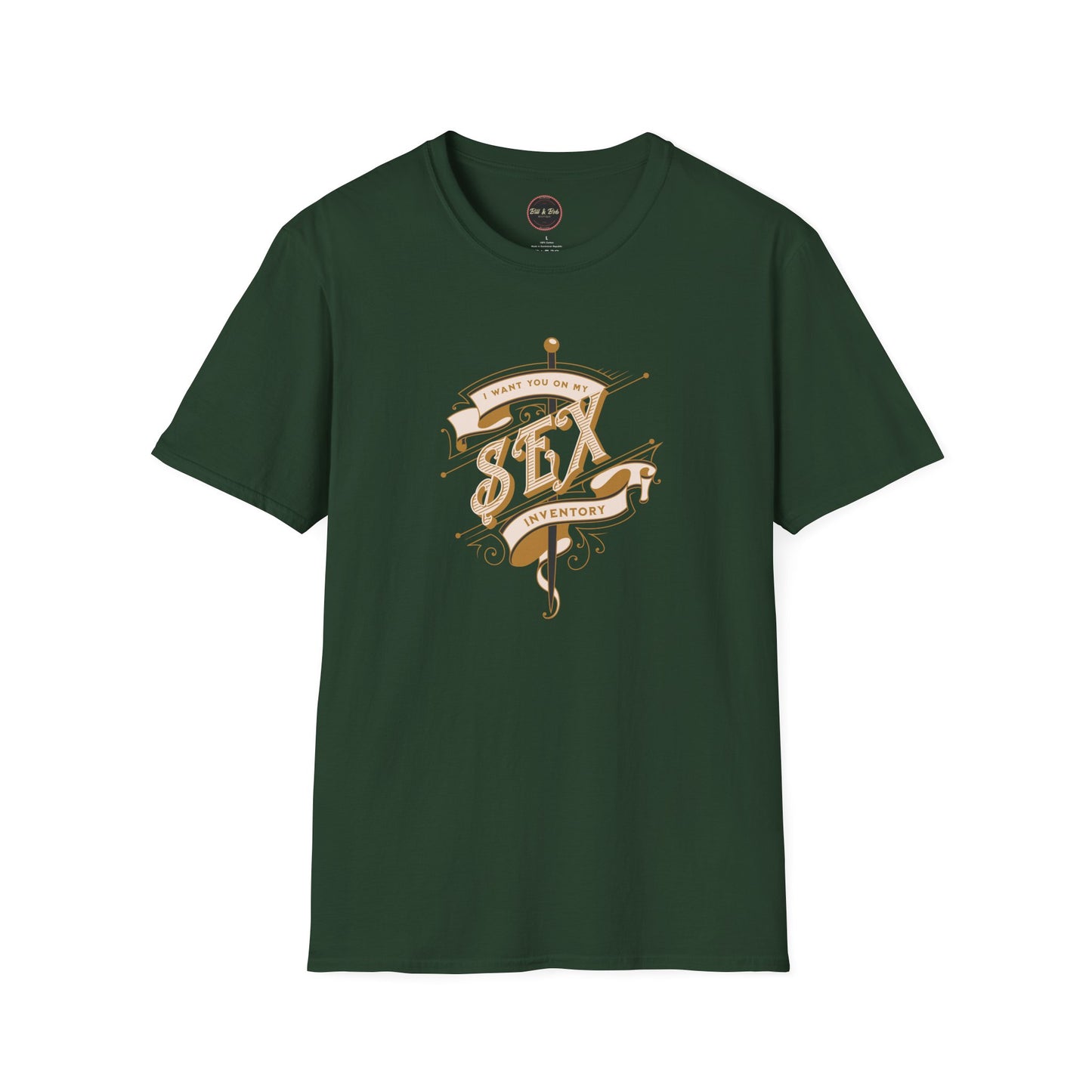 Sex Inventory Unisex Softstyle T-Shirt