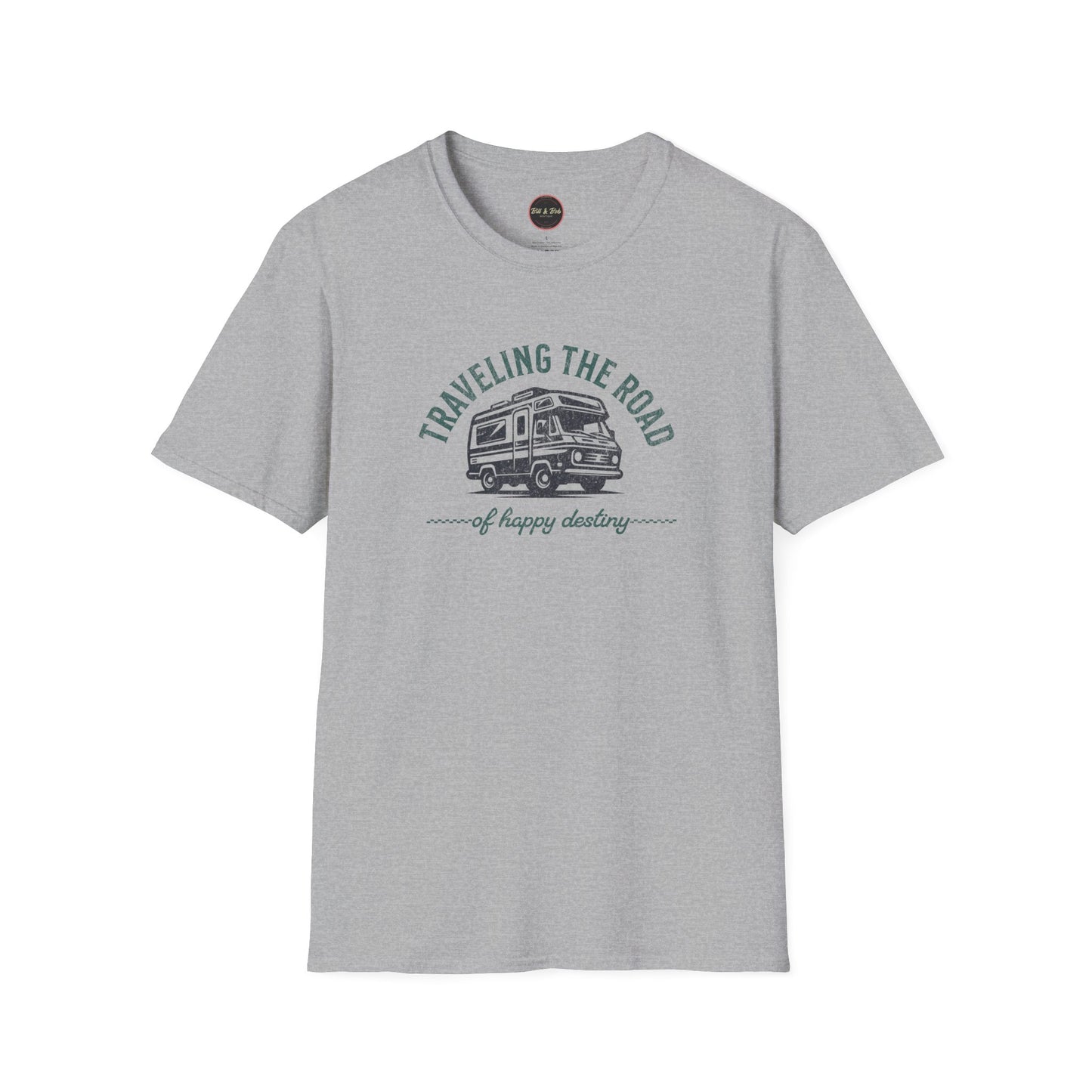 Road of Happy Destiny Unisex Softstyle T-Shirt