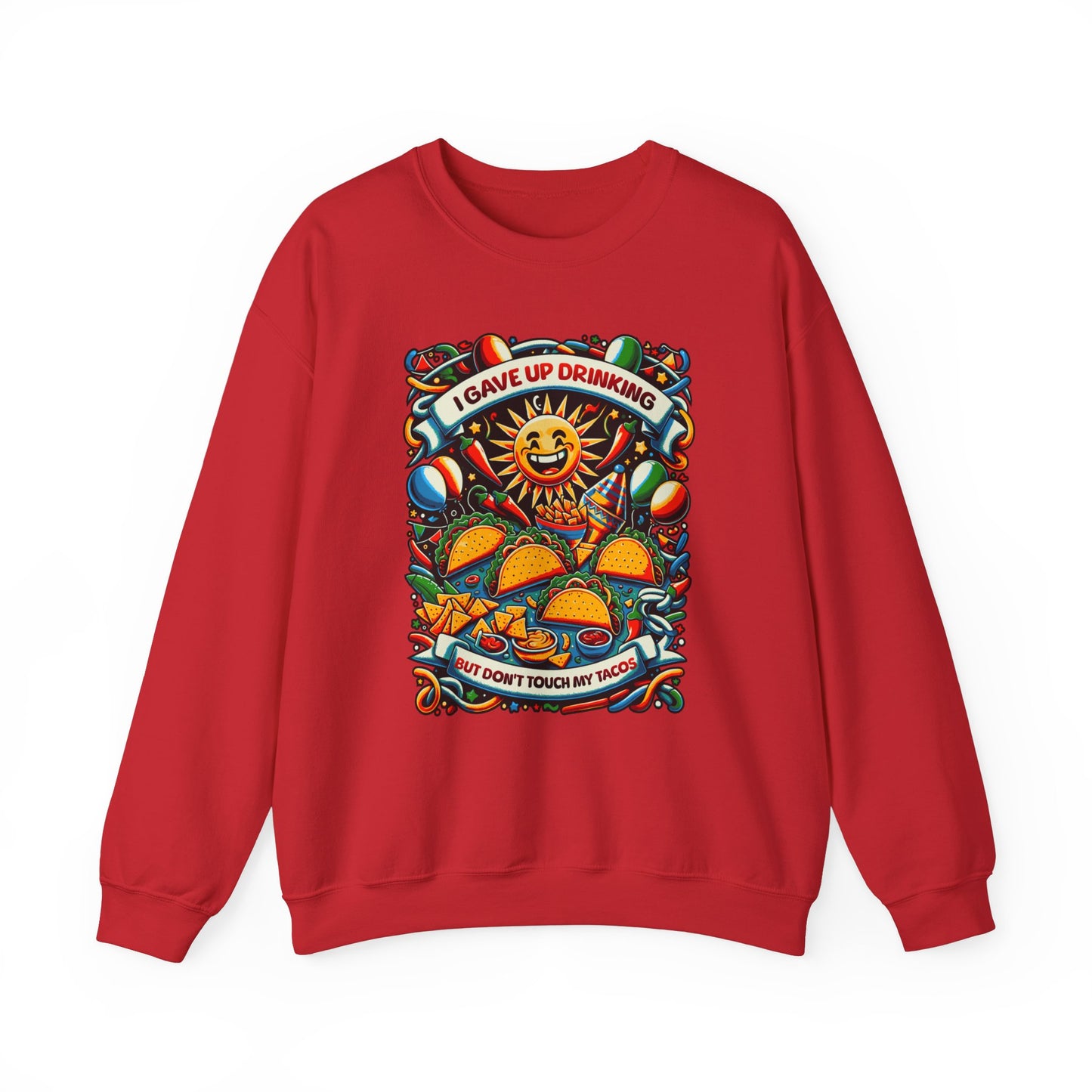 Tacos Unisex Heavy Blend™ Crewneck Sweatshirt