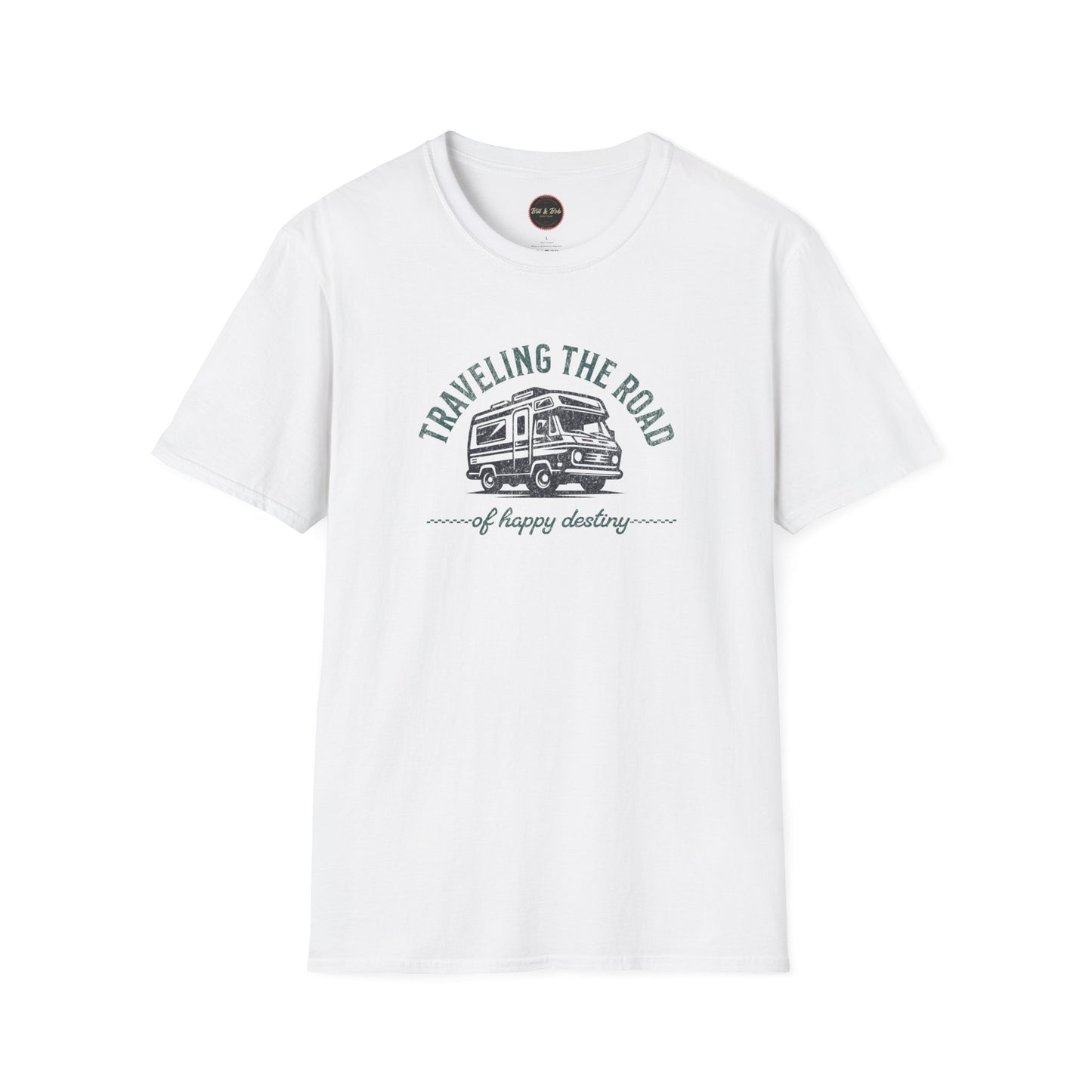 Road of Happy Destiny Unisex Softstyle T-Shirt