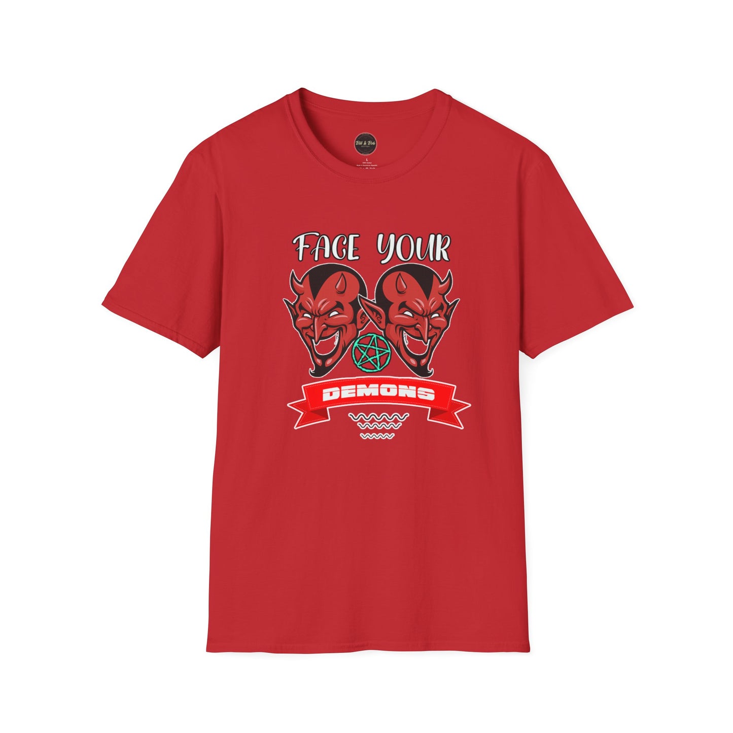 Face Your Demons Unisex Softstyle T-Shirt