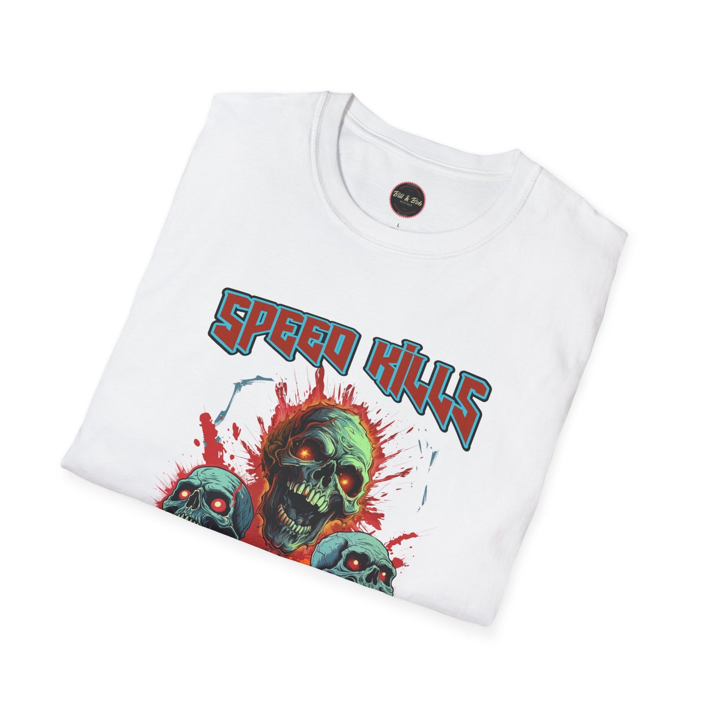Speed Kills Unisex Softstyle T-Shirt