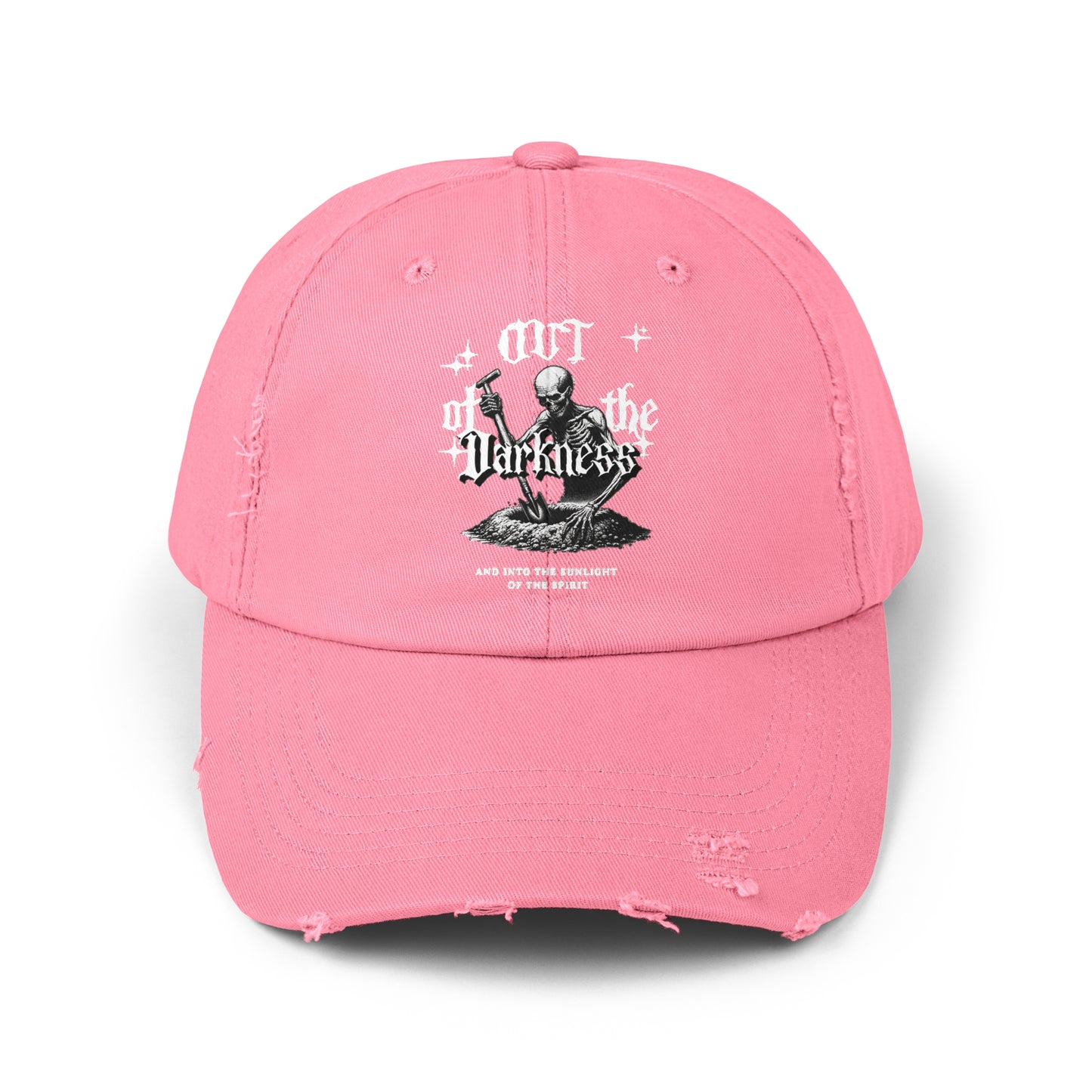 Out of the Darkness Unisex Distressed Cap
