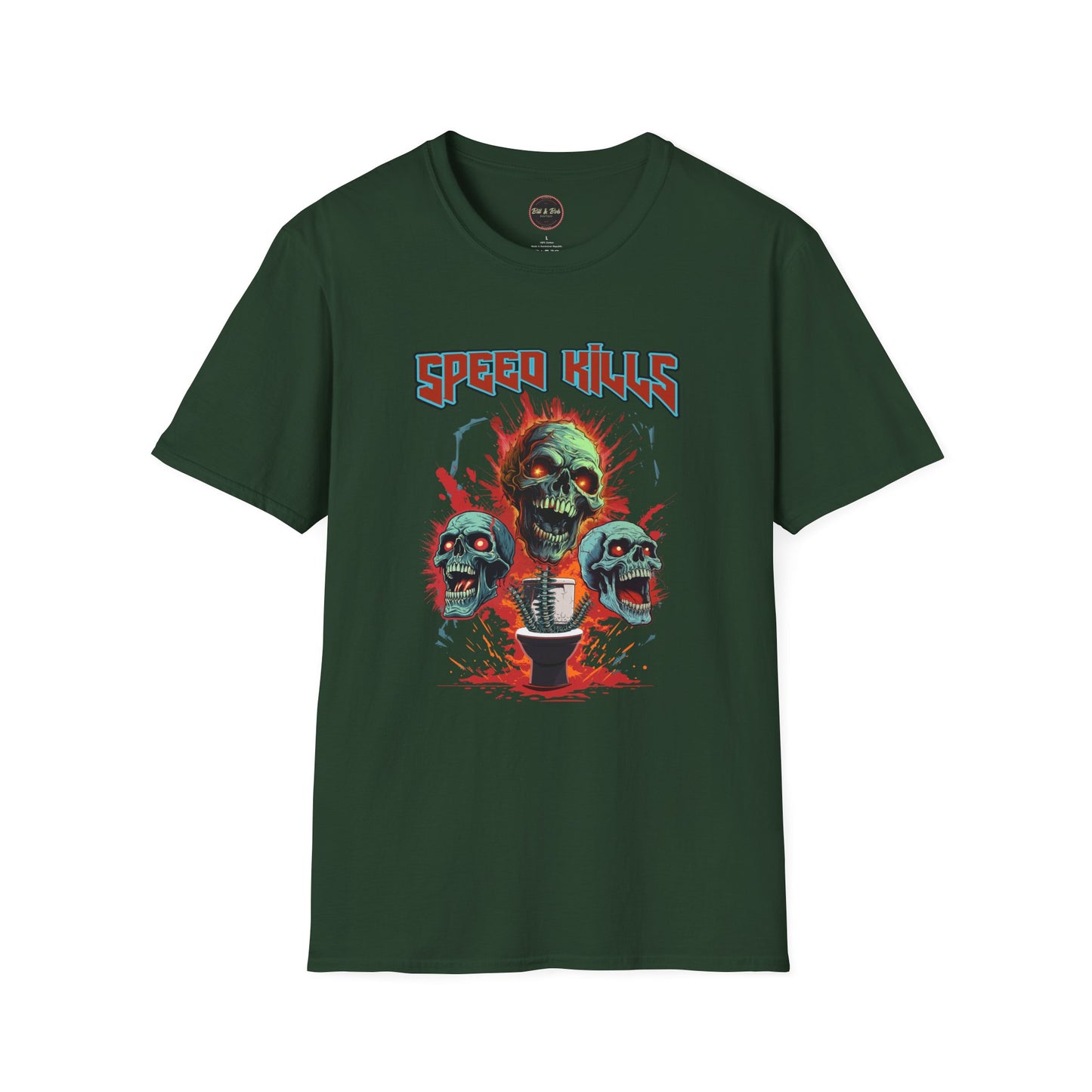 Speed Kills Unisex Softstyle T-Shirt