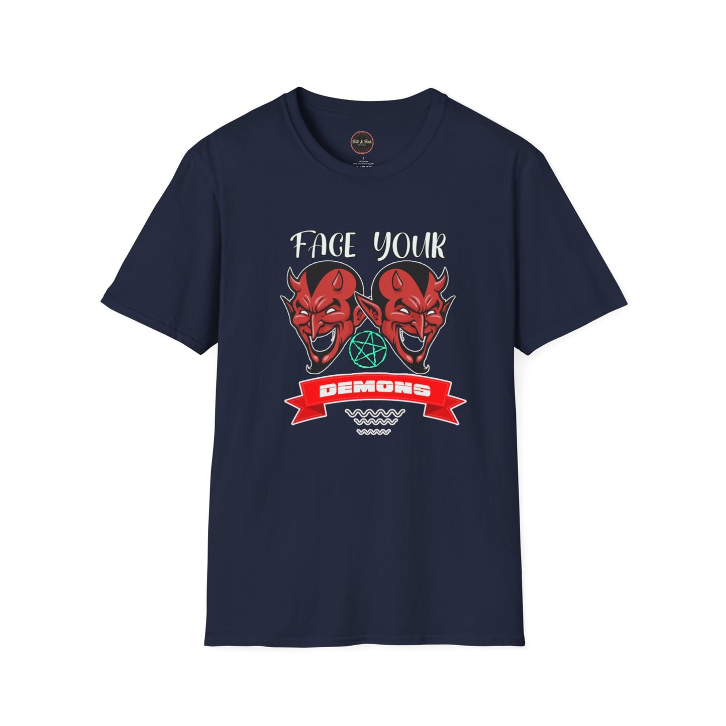 Face Your Demons Unisex Softstyle T-Shirt