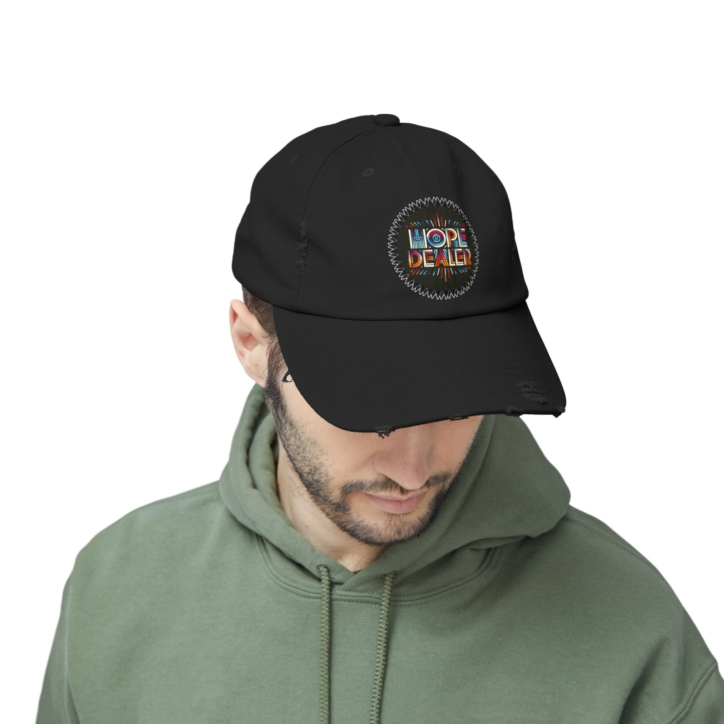 Hope Dealer Unisex Distressed Cap