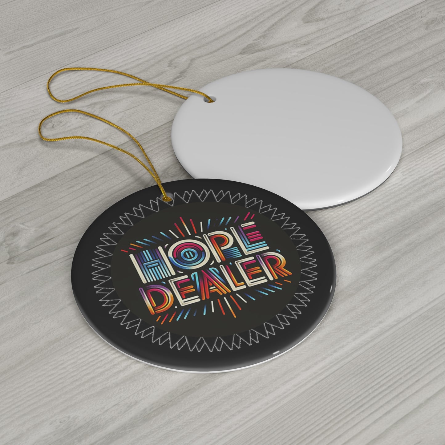 Hope Dealer Ceramic Ornament, 4 Shapes