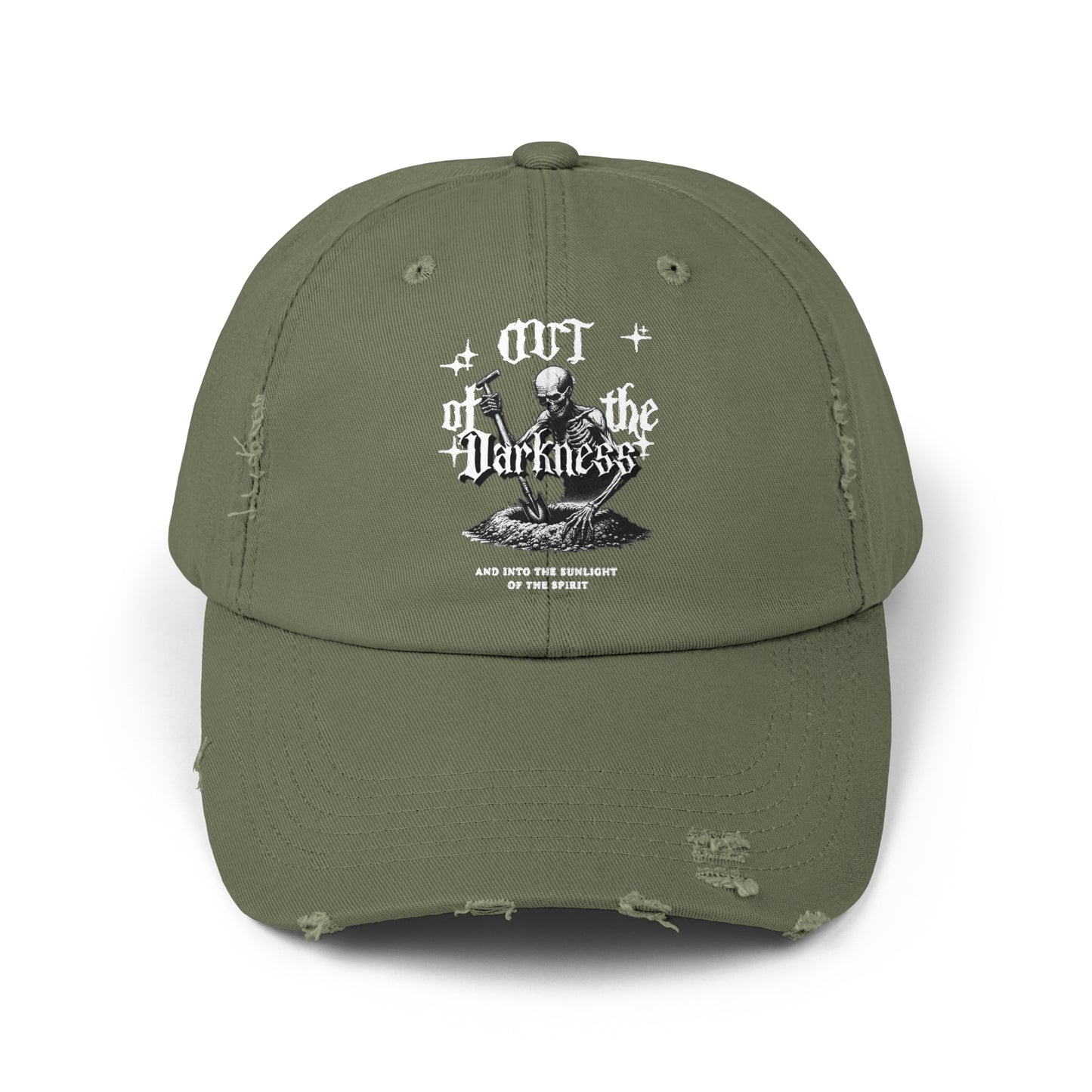 Out of the Darkness Unisex Distressed Cap