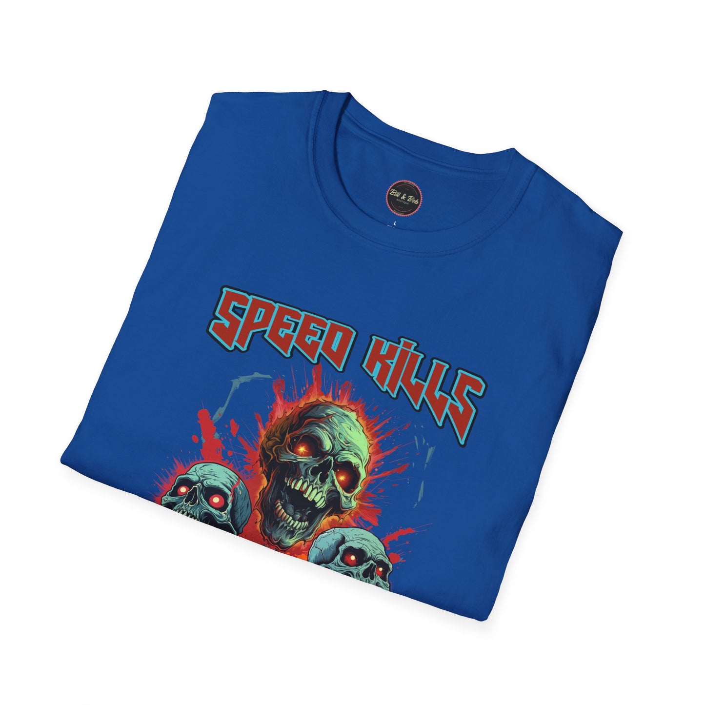 Speed Kills Unisex Softstyle T-Shirt