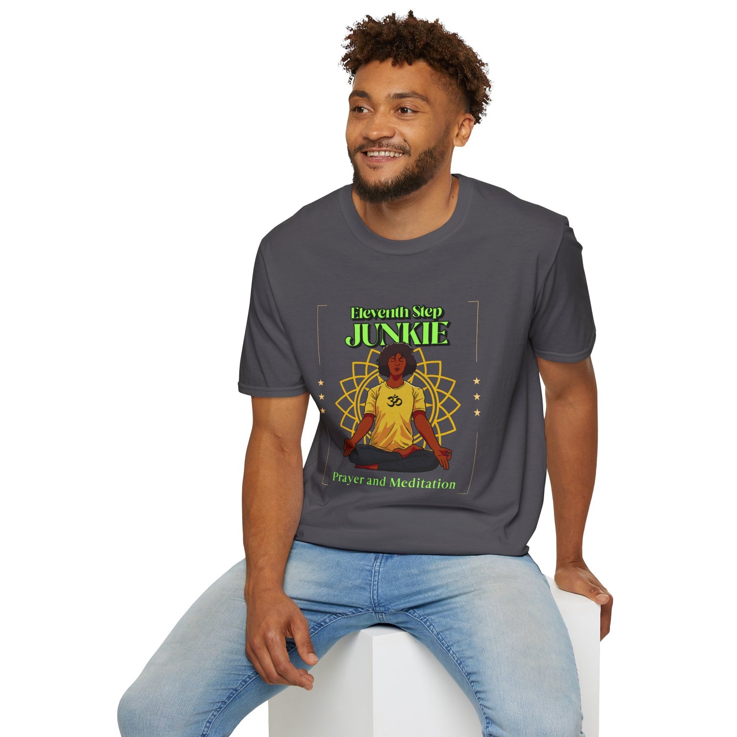 11th Step Junkie Unisex Softstyle T-Shirt