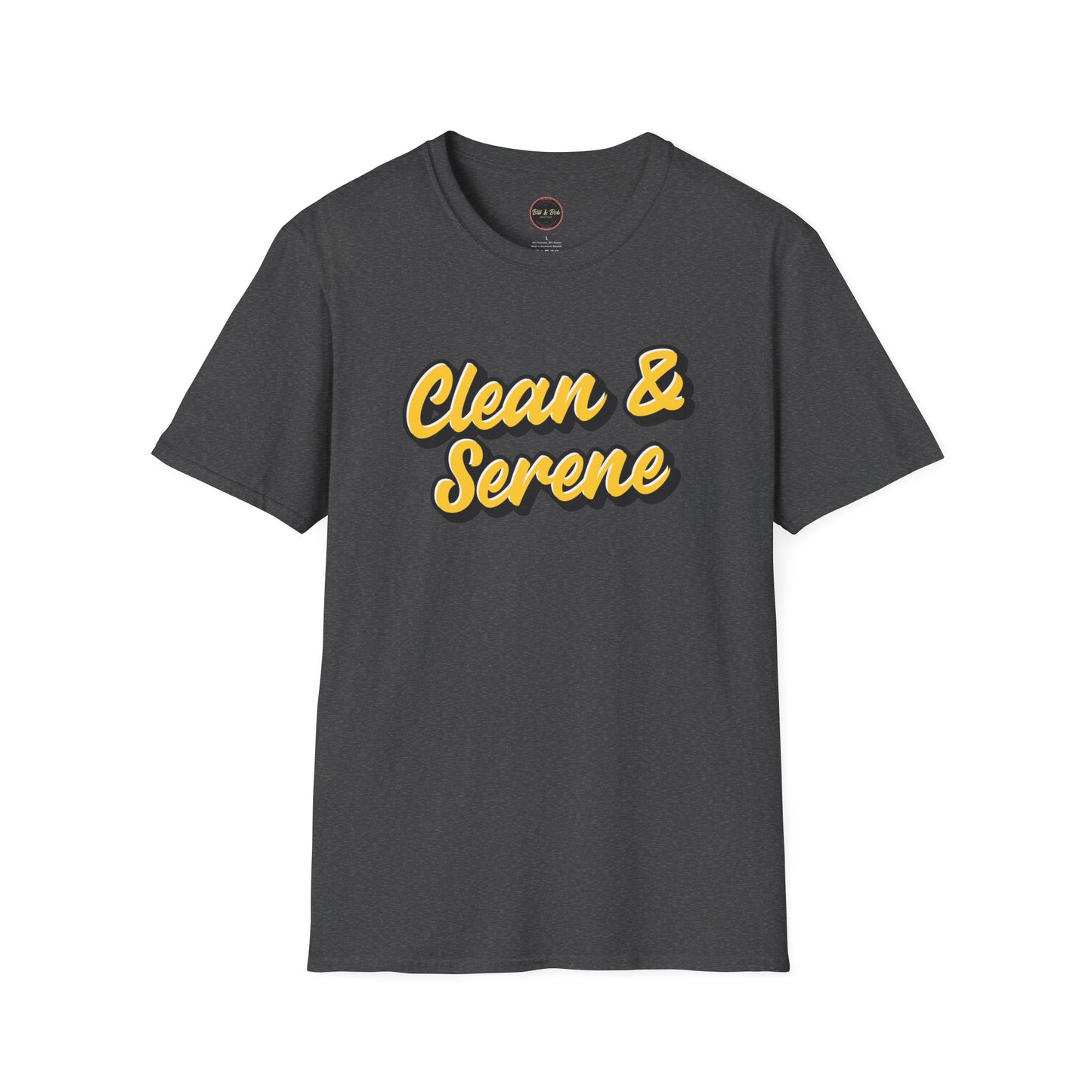 Clean and Serene Unisex Softstyle T-Shirt