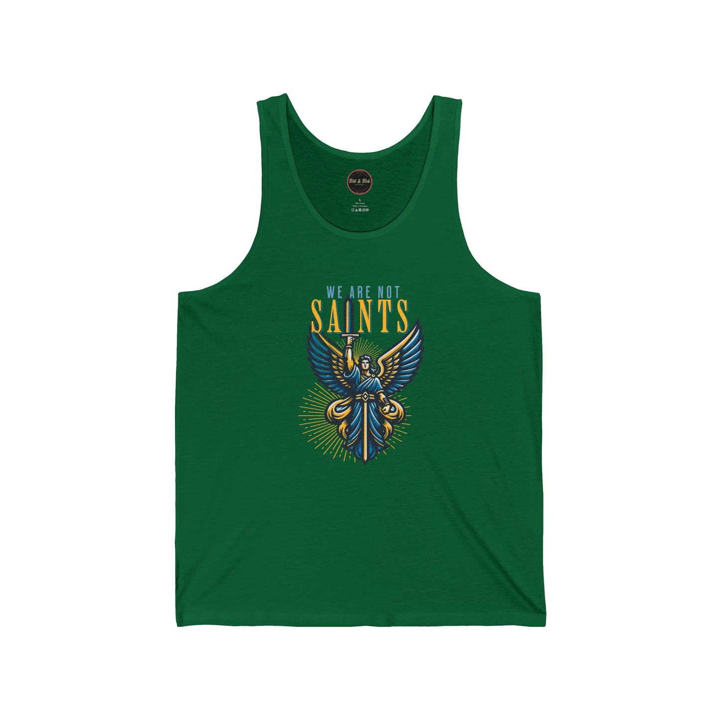 We Are Not Saints Unisex Jersey Tank