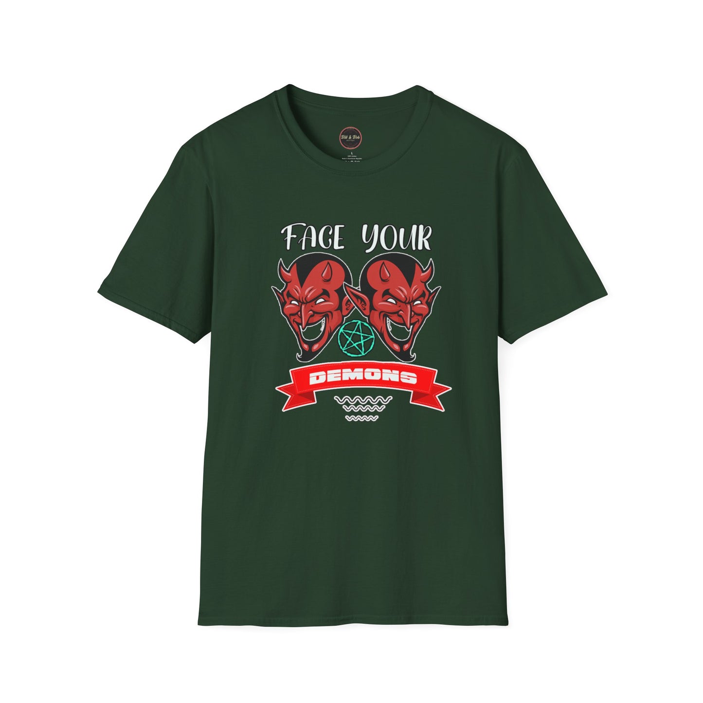 Face Your Demons Unisex Softstyle T-Shirt