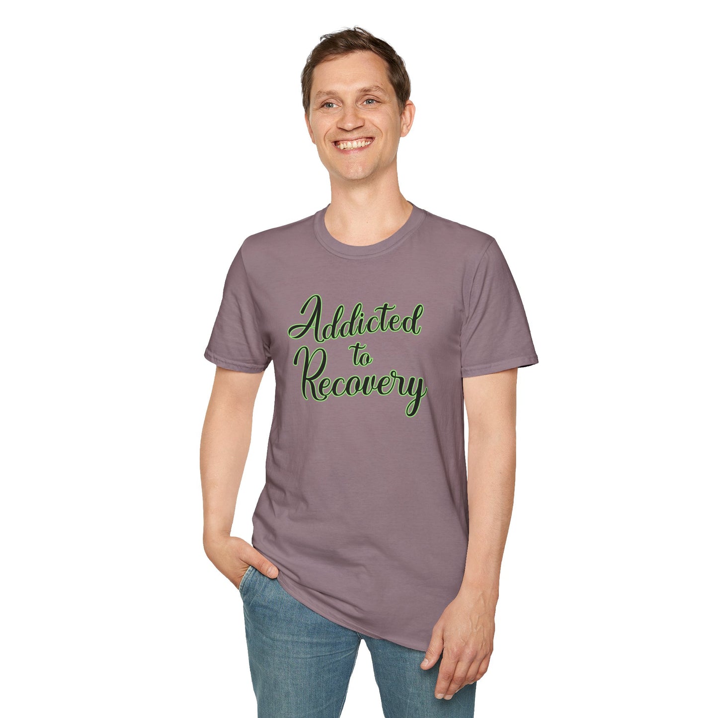 Addicted to Recovery Unisex Softstyle T-Shirt