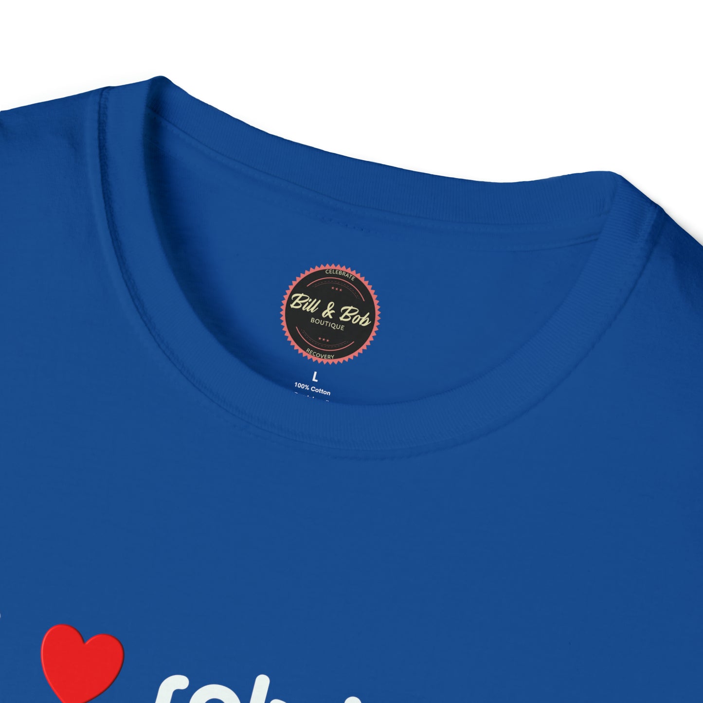 I Heart Sobriety Unisex Softstyle T-Shirt