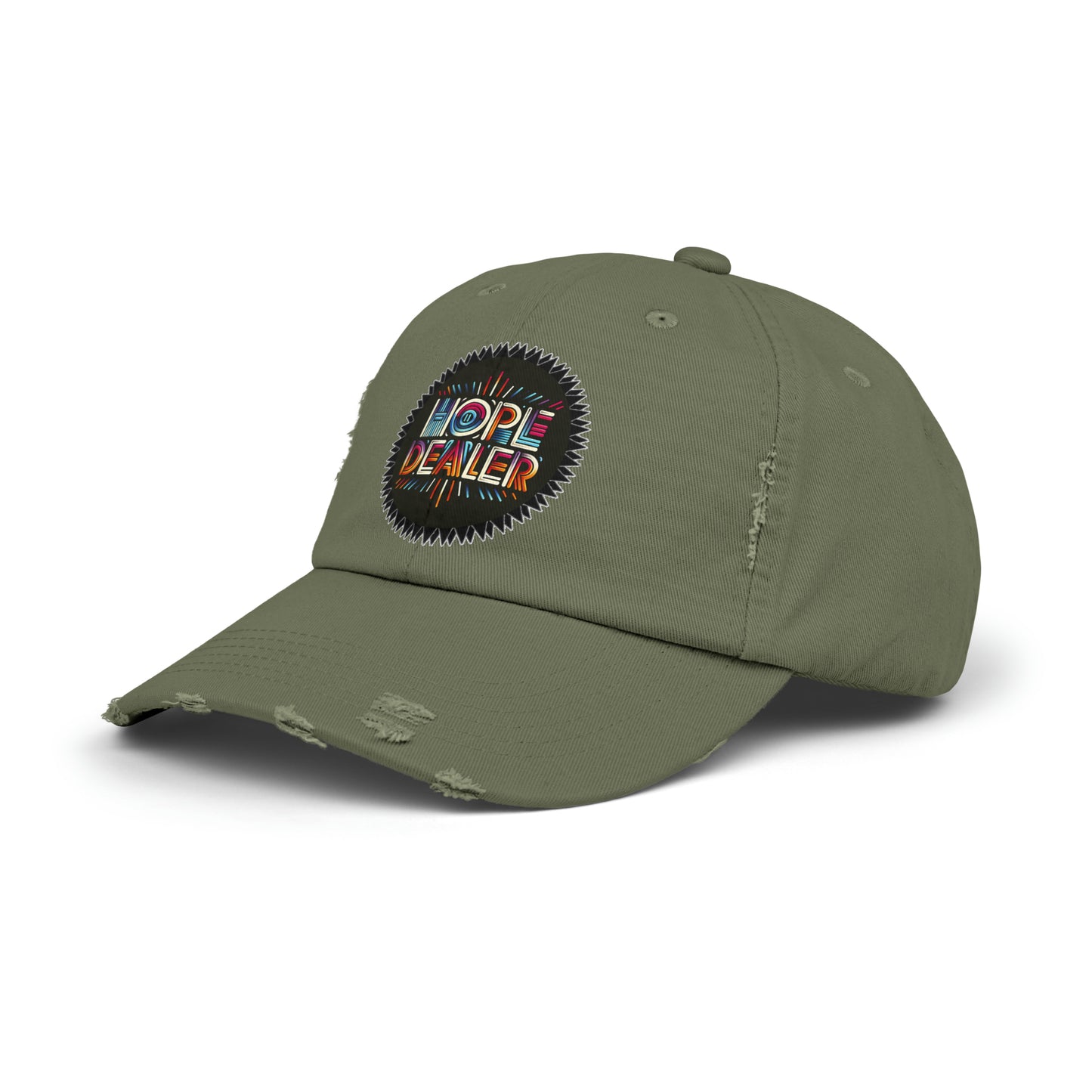 Hope Dealer Unisex Distressed Cap