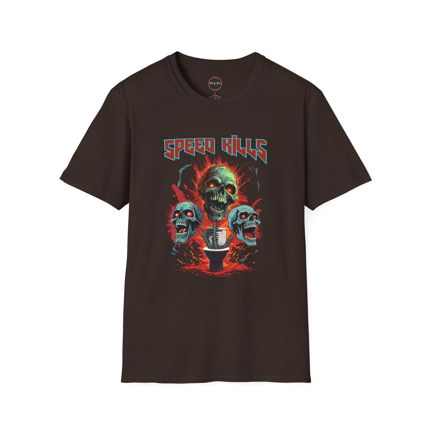 Speed Kills Unisex Softstyle T-Shirt