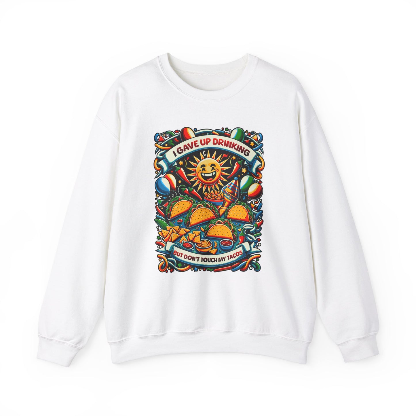 Tacos Unisex Heavy Blend™ Crewneck Sweatshirt