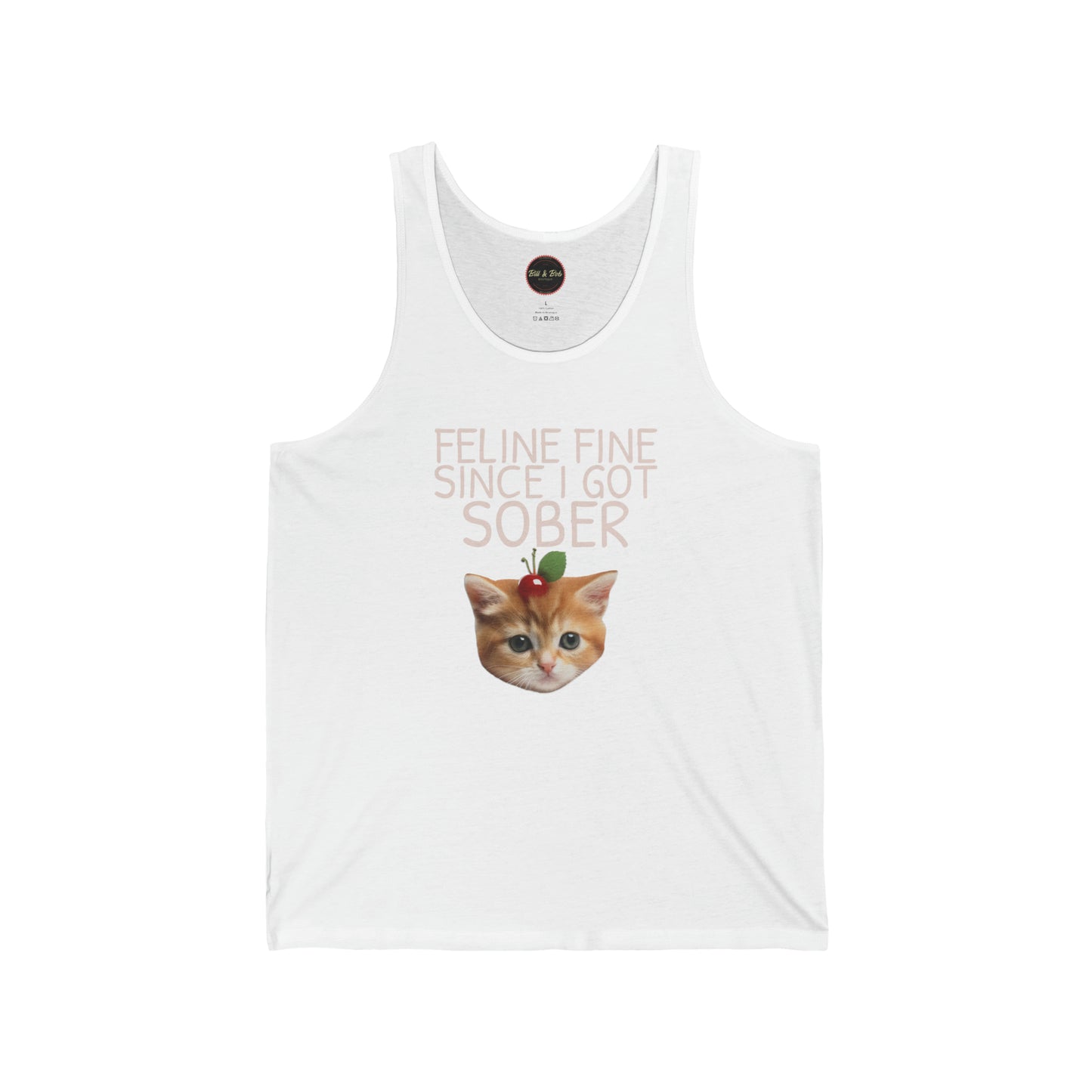 Feline Fine Unisex Jersey Tank