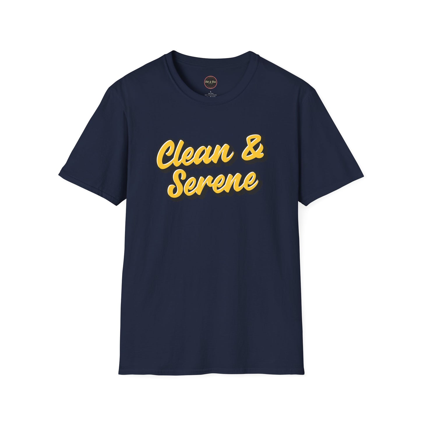 Clean and Serene Unisex Softstyle T-Shirt