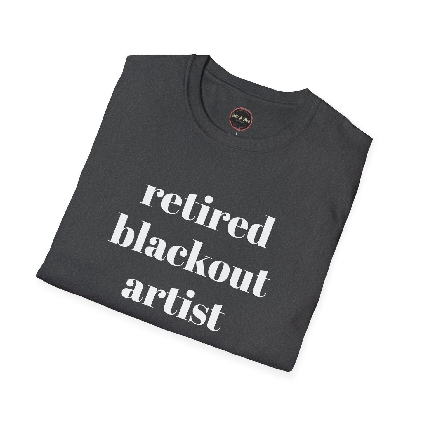 Retired Blackout Artist Unisex Softstyle T-Shirt