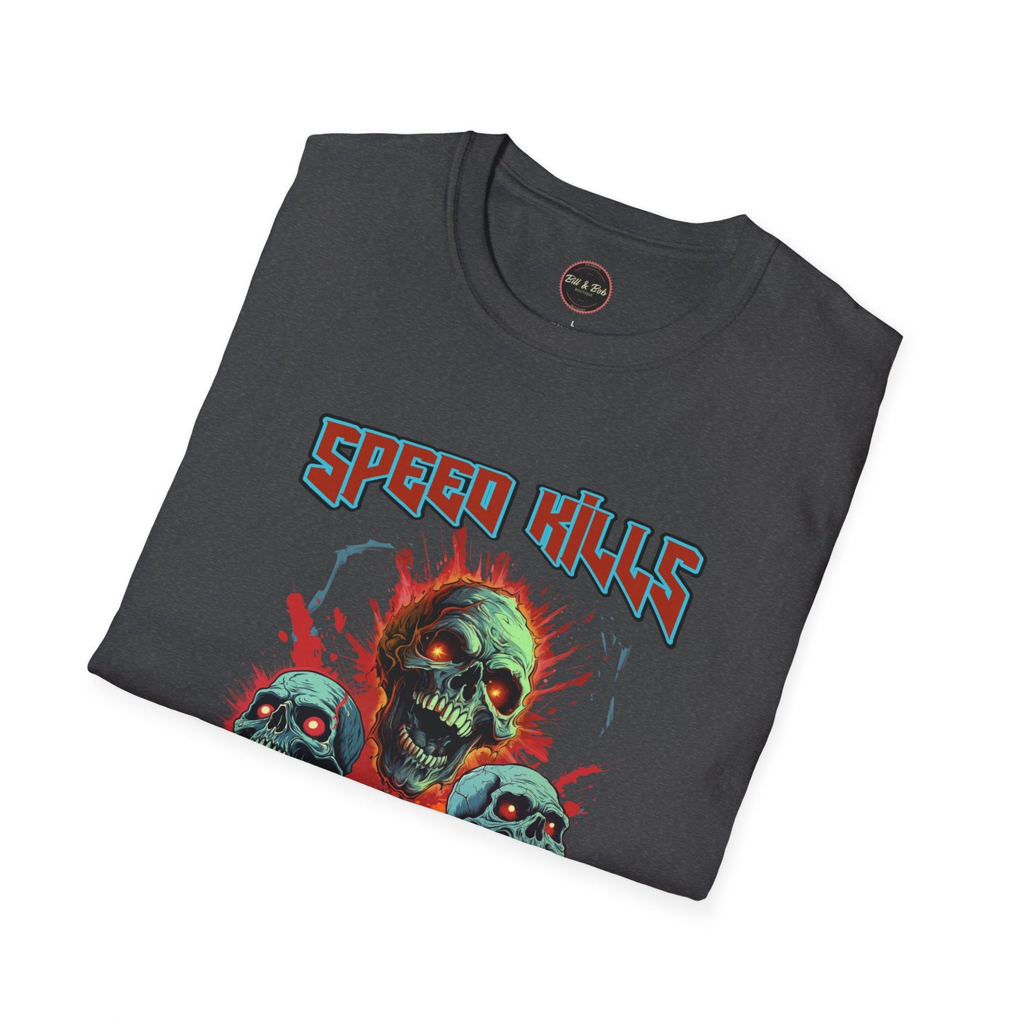 Speed Kills Unisex Softstyle T-Shirt