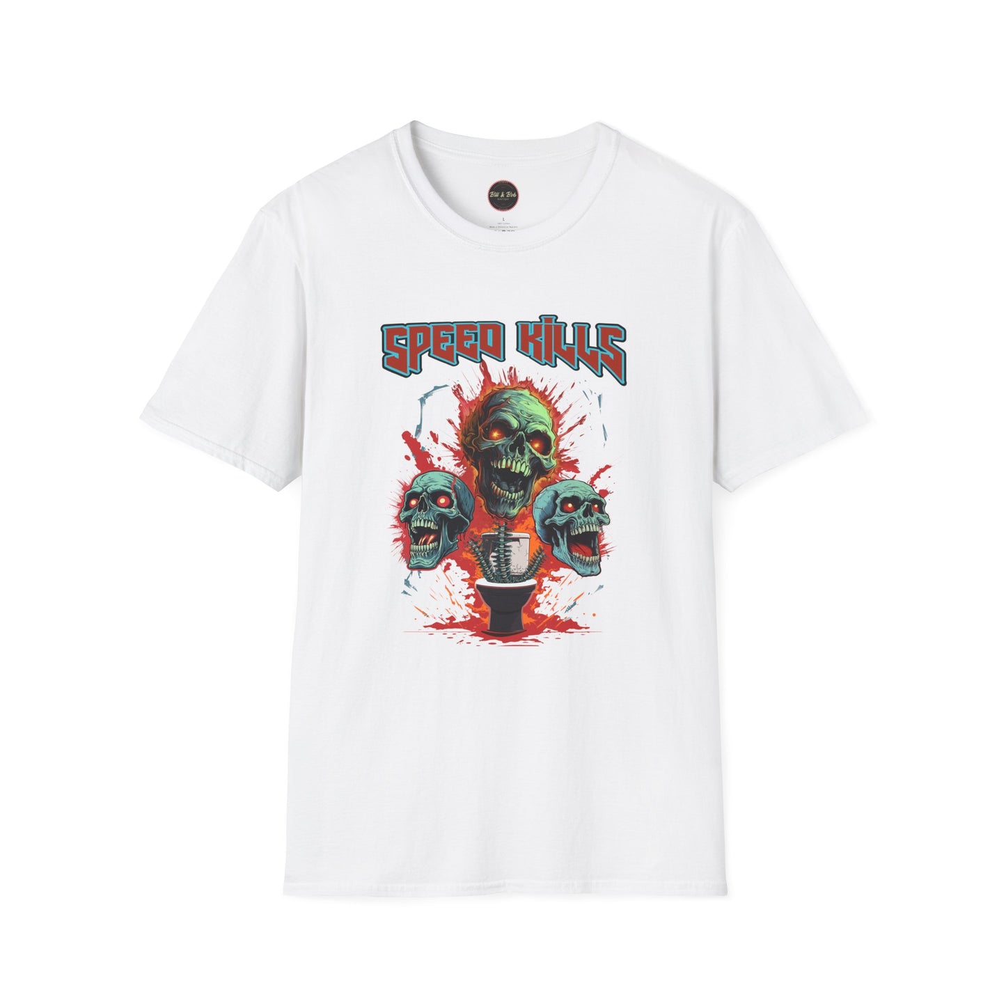Speed Kills Unisex Softstyle T-Shirt