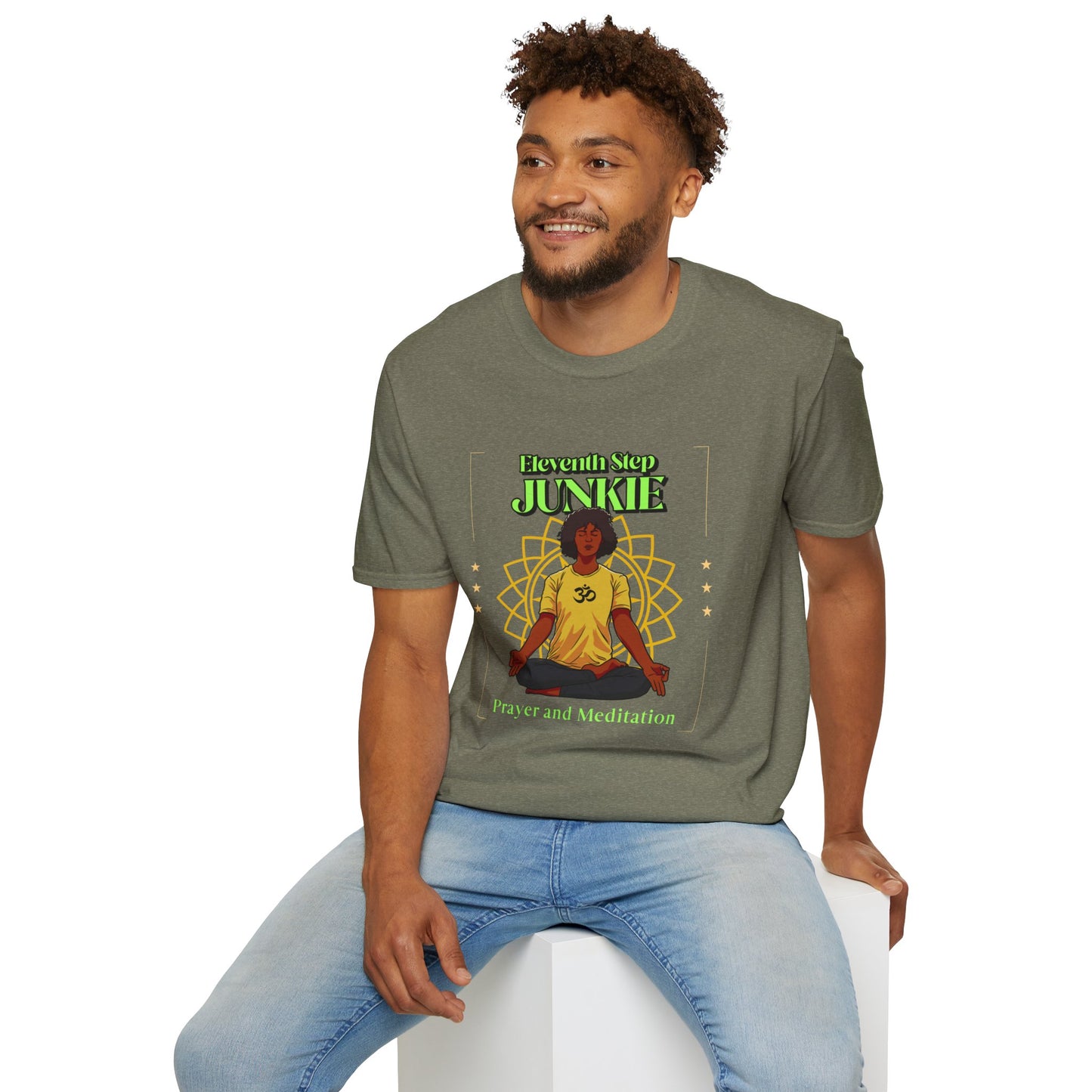 11th Step Junkie Unisex Softstyle T-Shirt