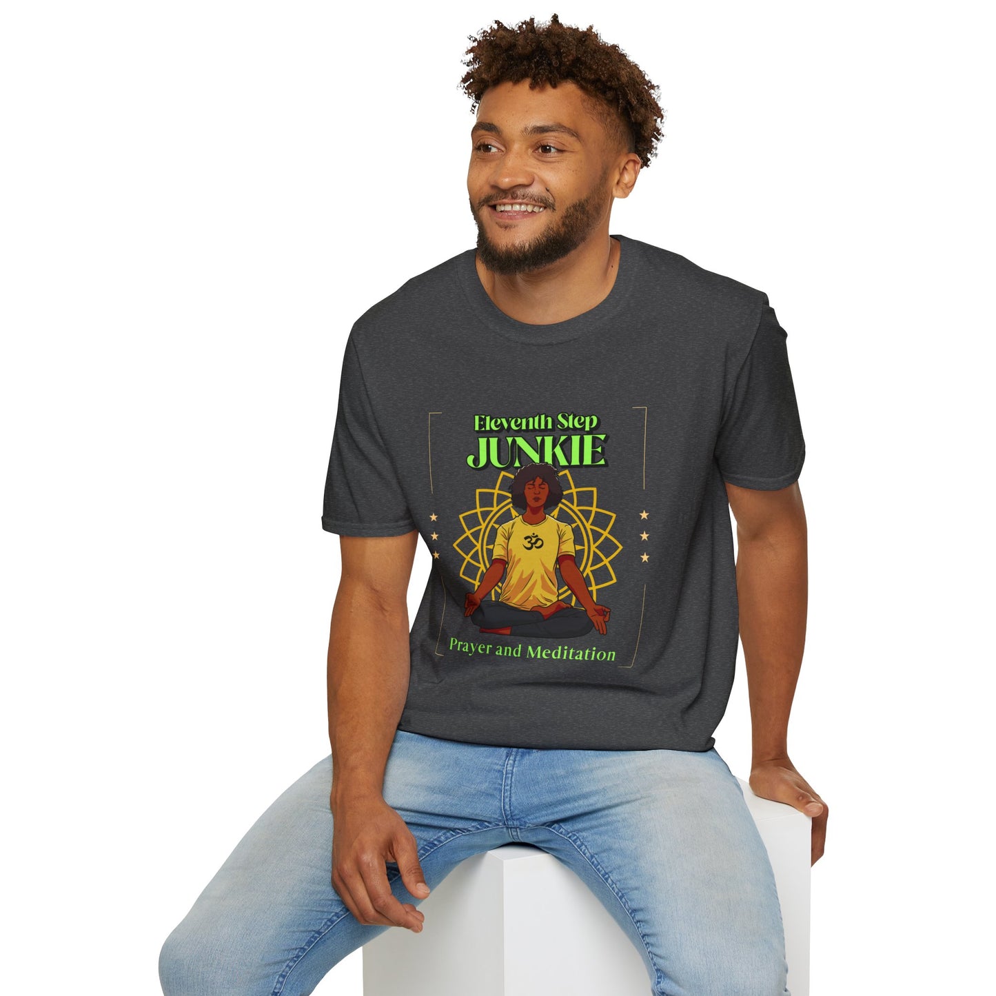 11th Step Junkie Unisex Softstyle T-Shirt