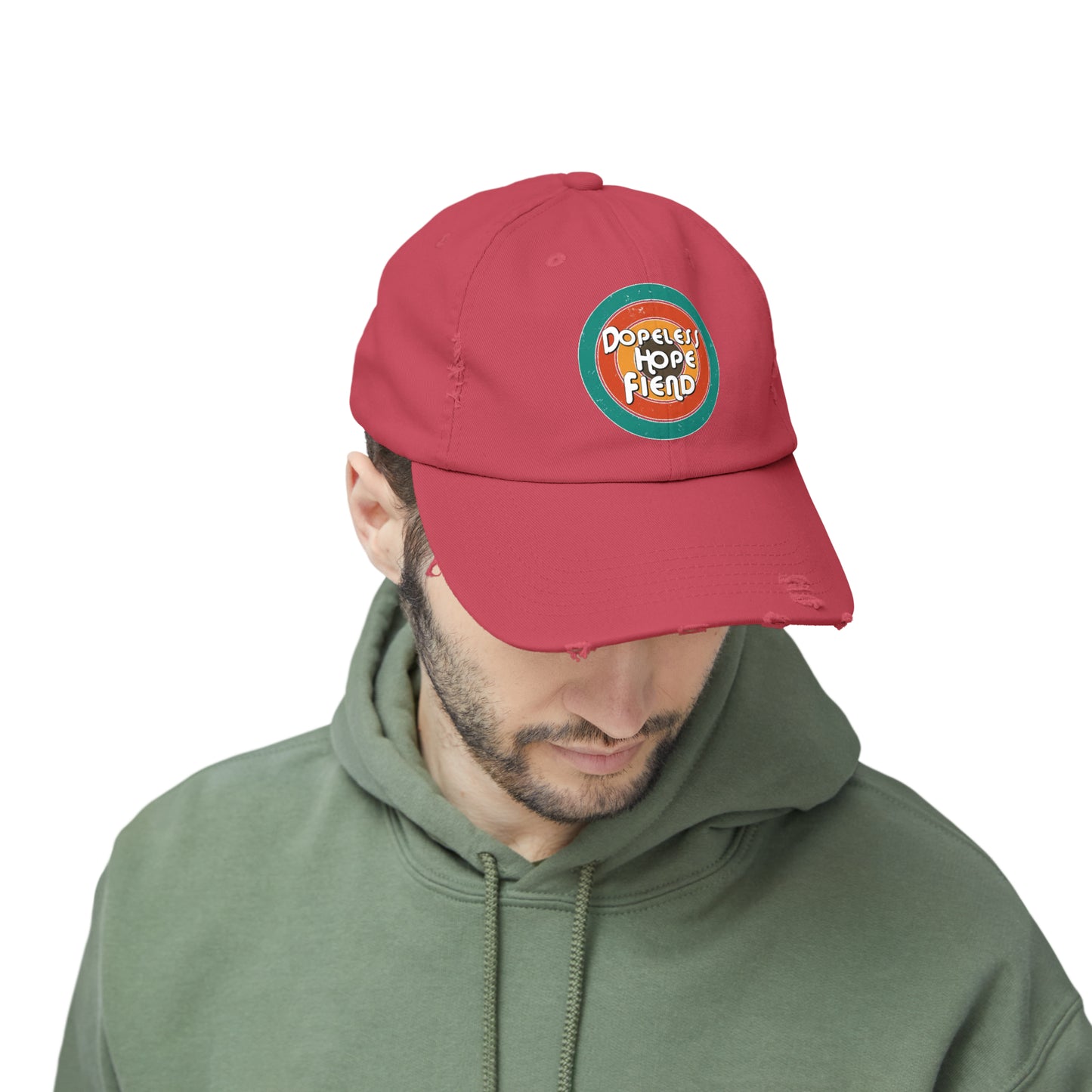 Dopeless Hope Fiend Unisex Distressed Cap