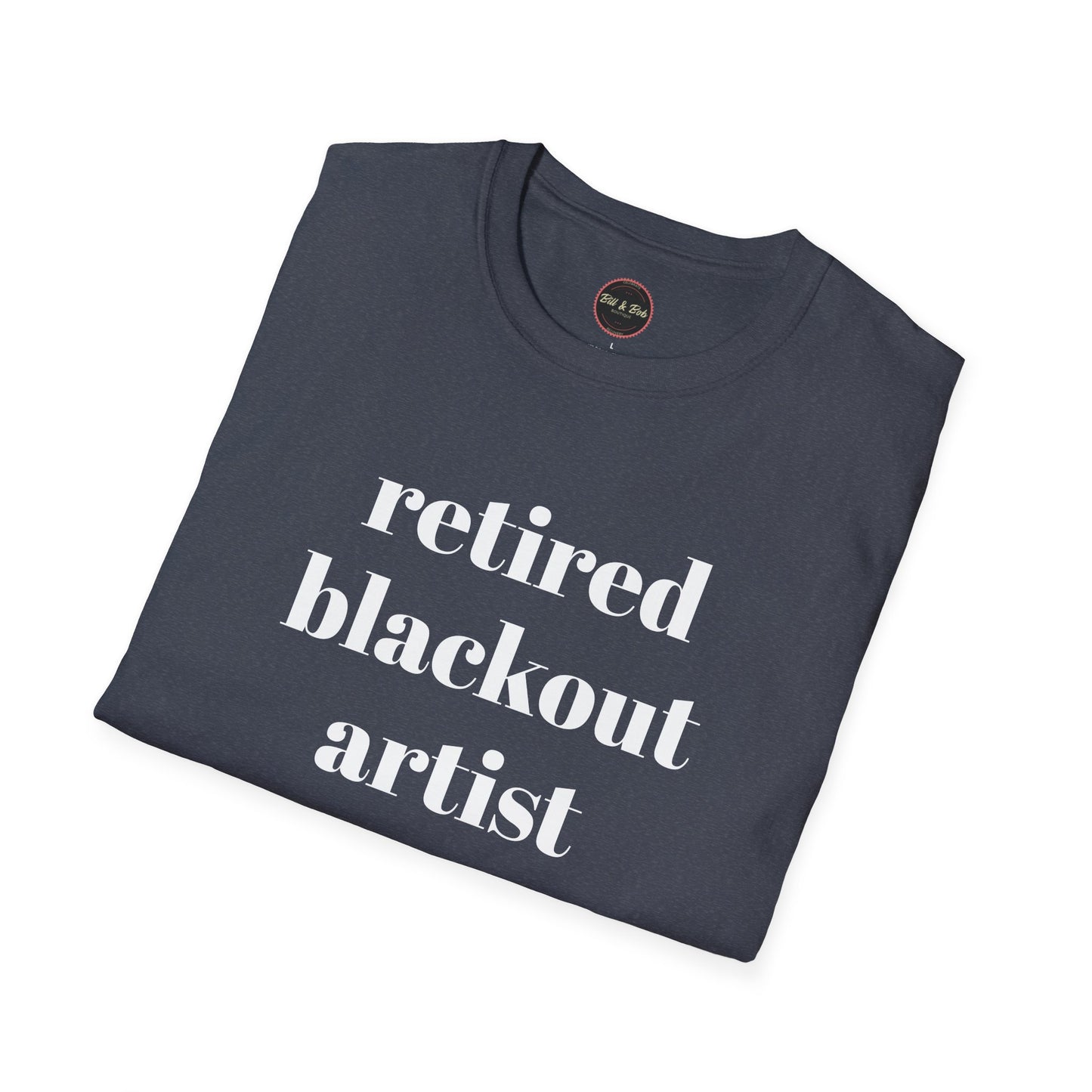 Retired Blackout Artist Unisex Softstyle T-Shirt