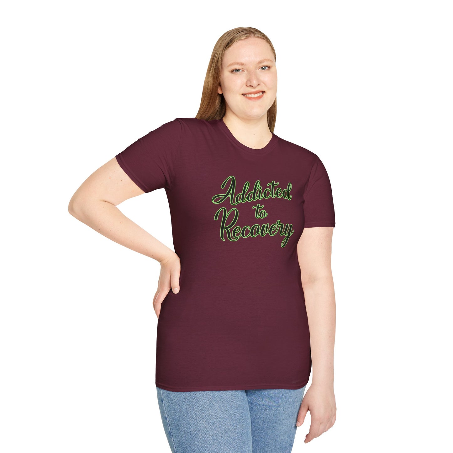 Addicted to Recovery Unisex Softstyle T-Shirt