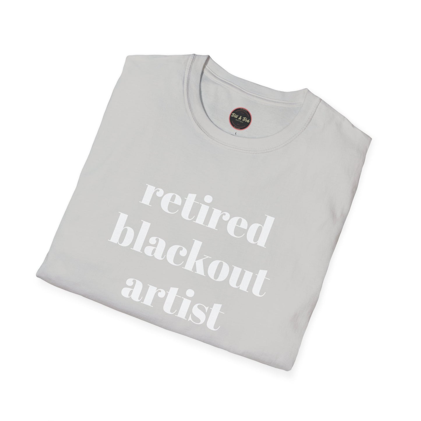 Retired Blackout Artist Unisex Softstyle T-Shirt