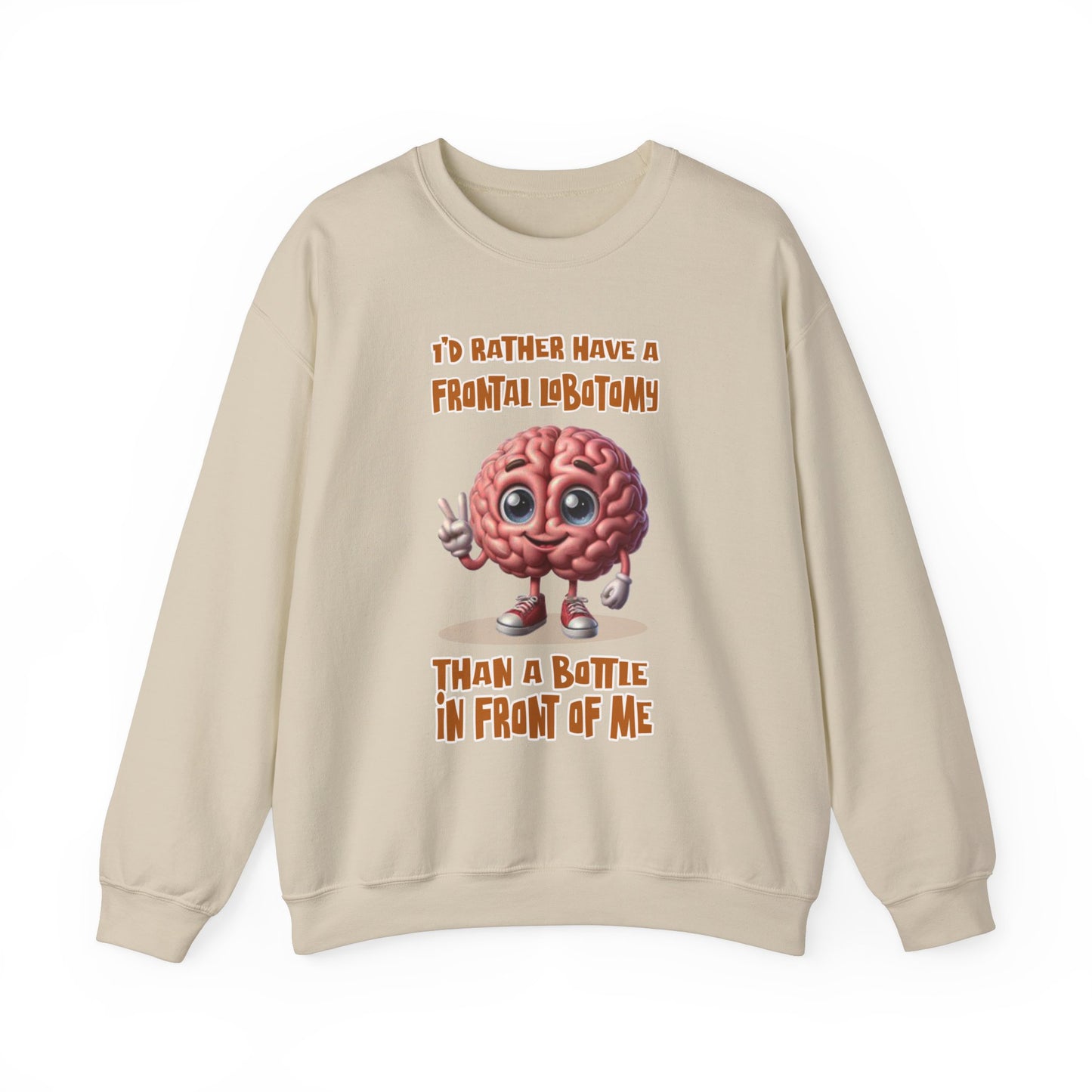 Frontal Lobotomy Unisex Heavy Blend™ Crewneck Sweatshirt