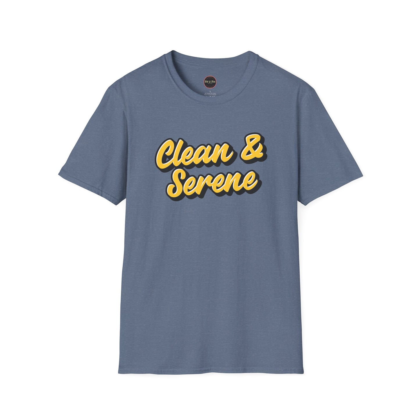 Clean and Serene Unisex Softstyle T-Shirt