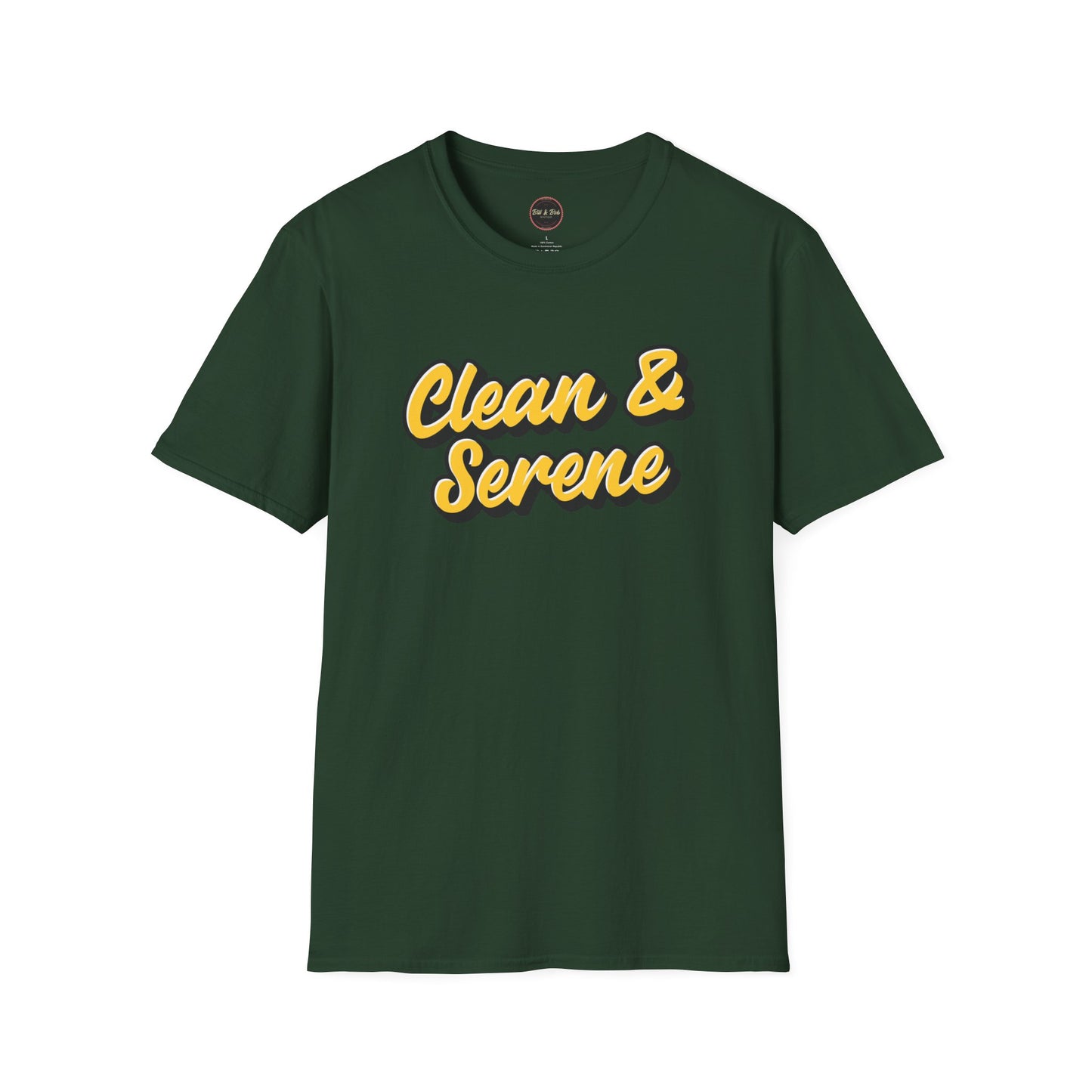 Clean and Serene Unisex Softstyle T-Shirt