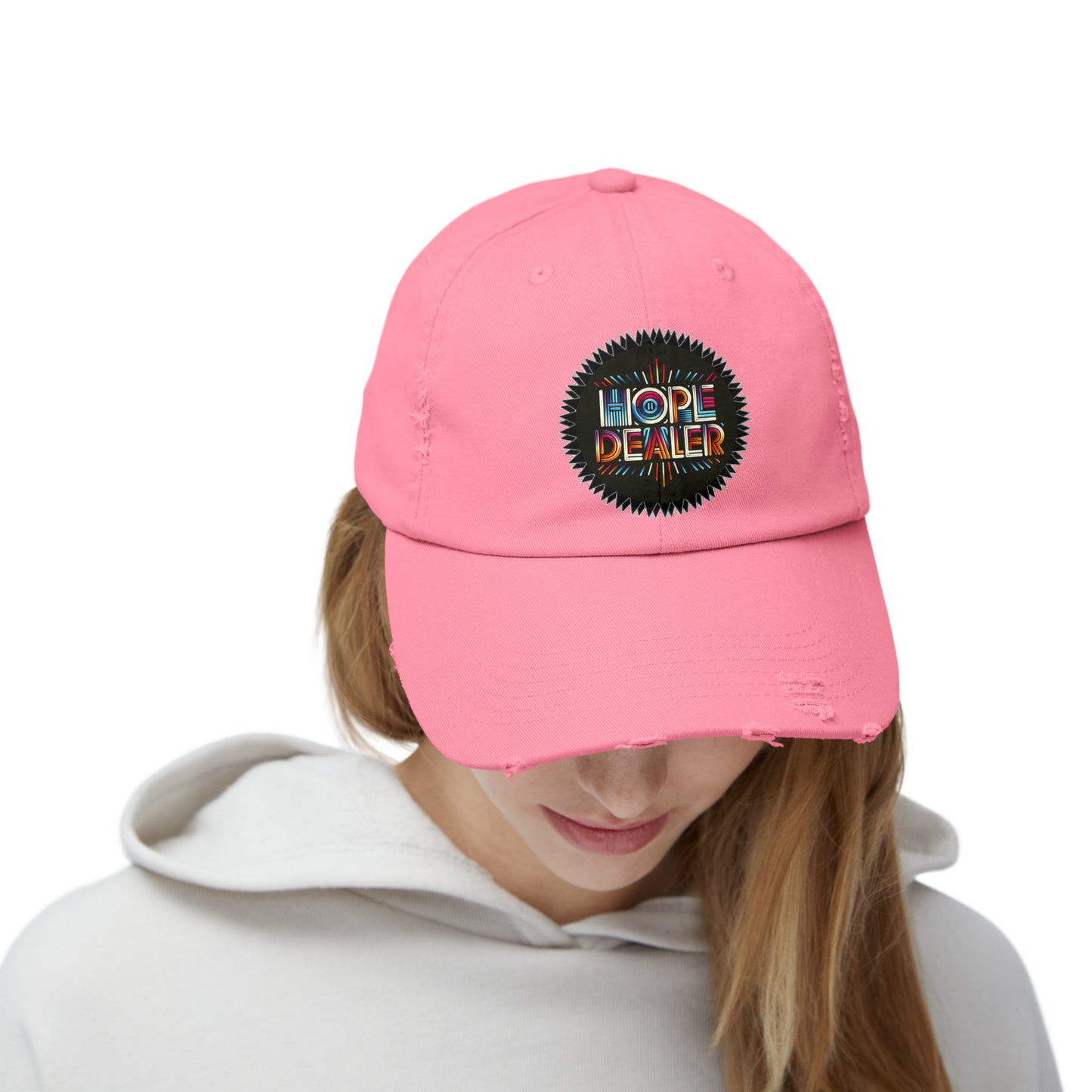 Hope Dealer Unisex Distressed Cap