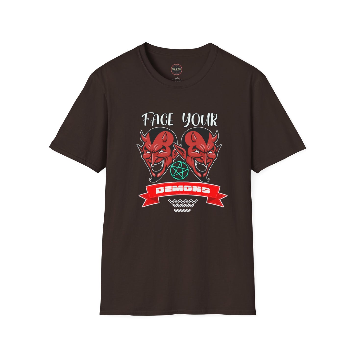 Face Your Demons Unisex Softstyle T-Shirt
