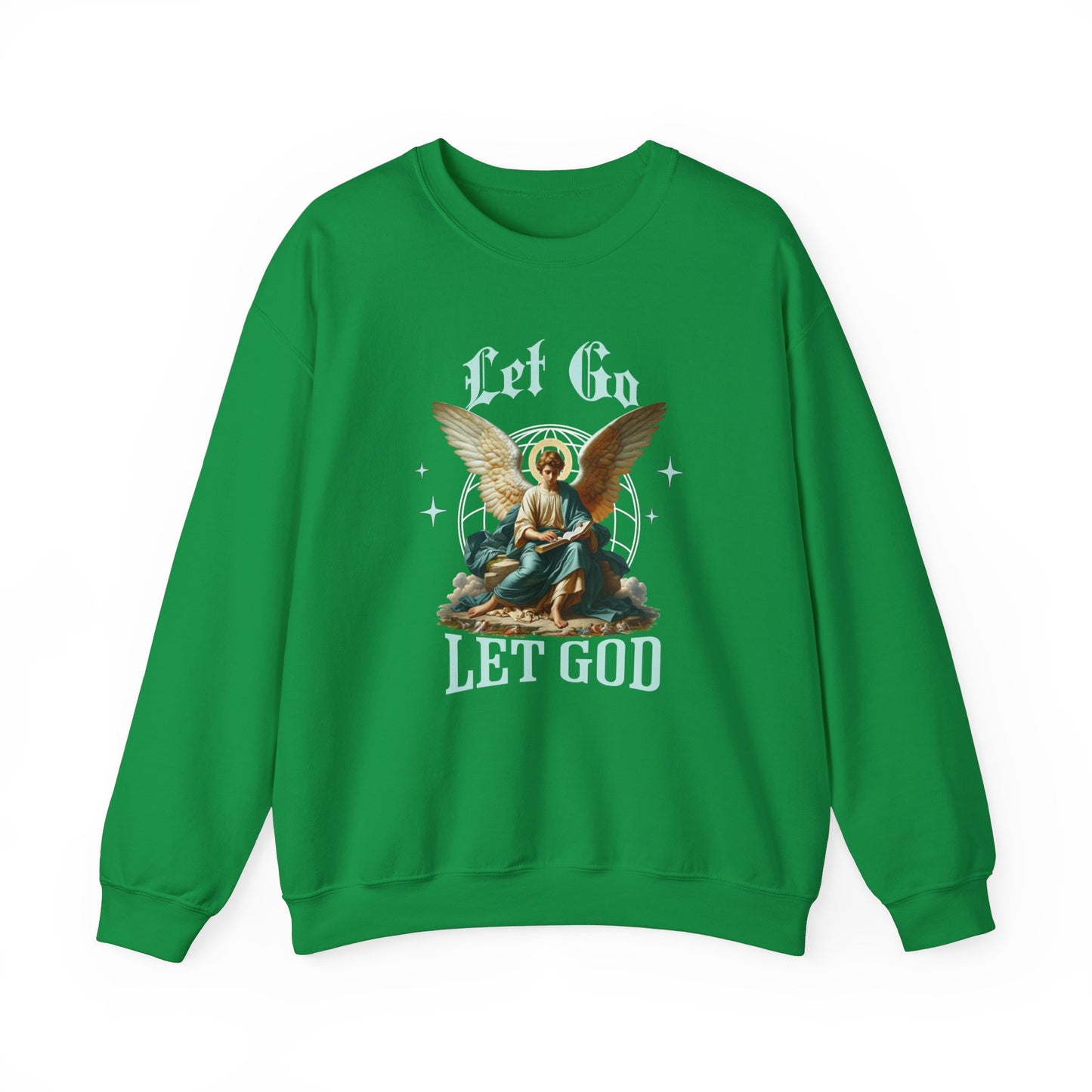 Let Go Let God Unisex Heavy Blend™ Crewneck Sweatshirt