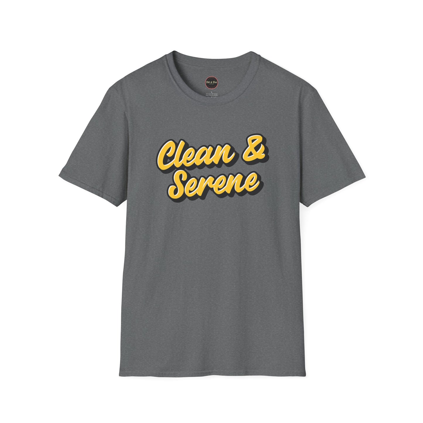 Clean and Serene Unisex Softstyle T-Shirt