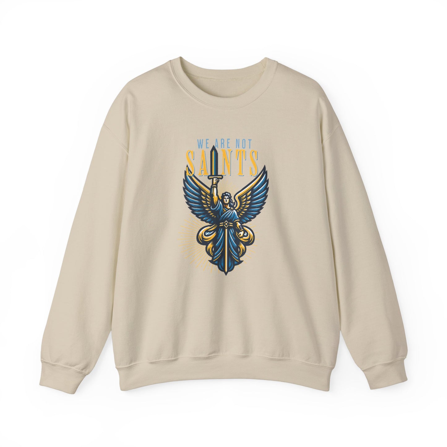 We Are Not Saints Unisex Heavy Blend™ Crewneck Sweatshirt