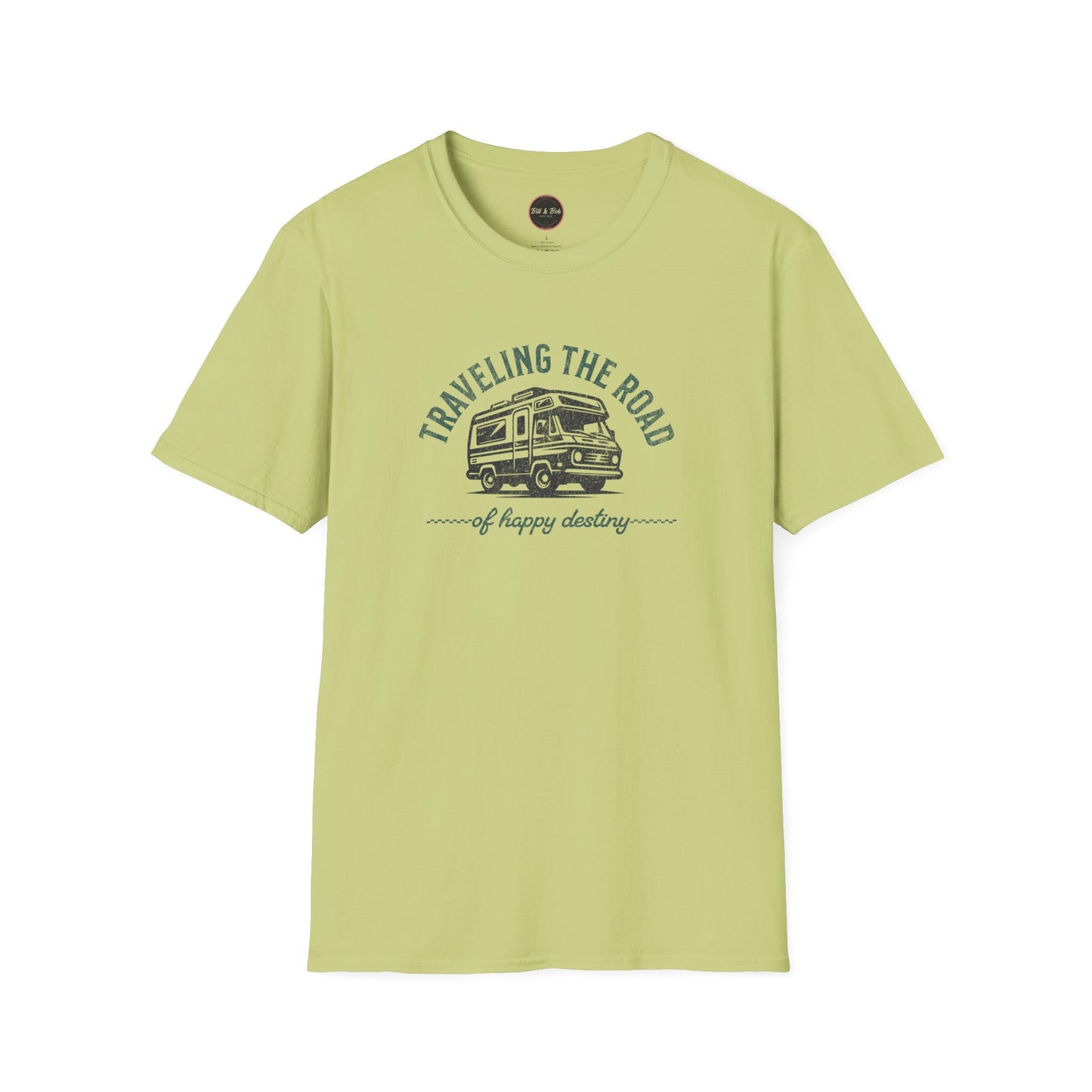 Road of Happy Destiny Unisex Softstyle T-Shirt