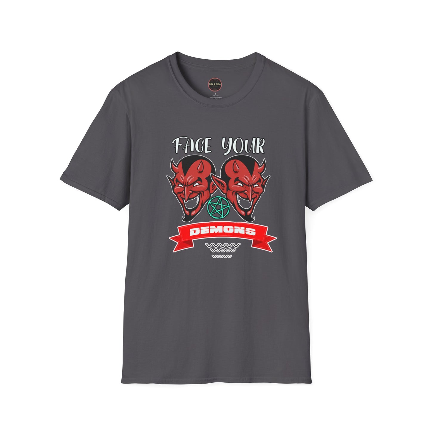 Face Your Demons Unisex Softstyle T-Shirt