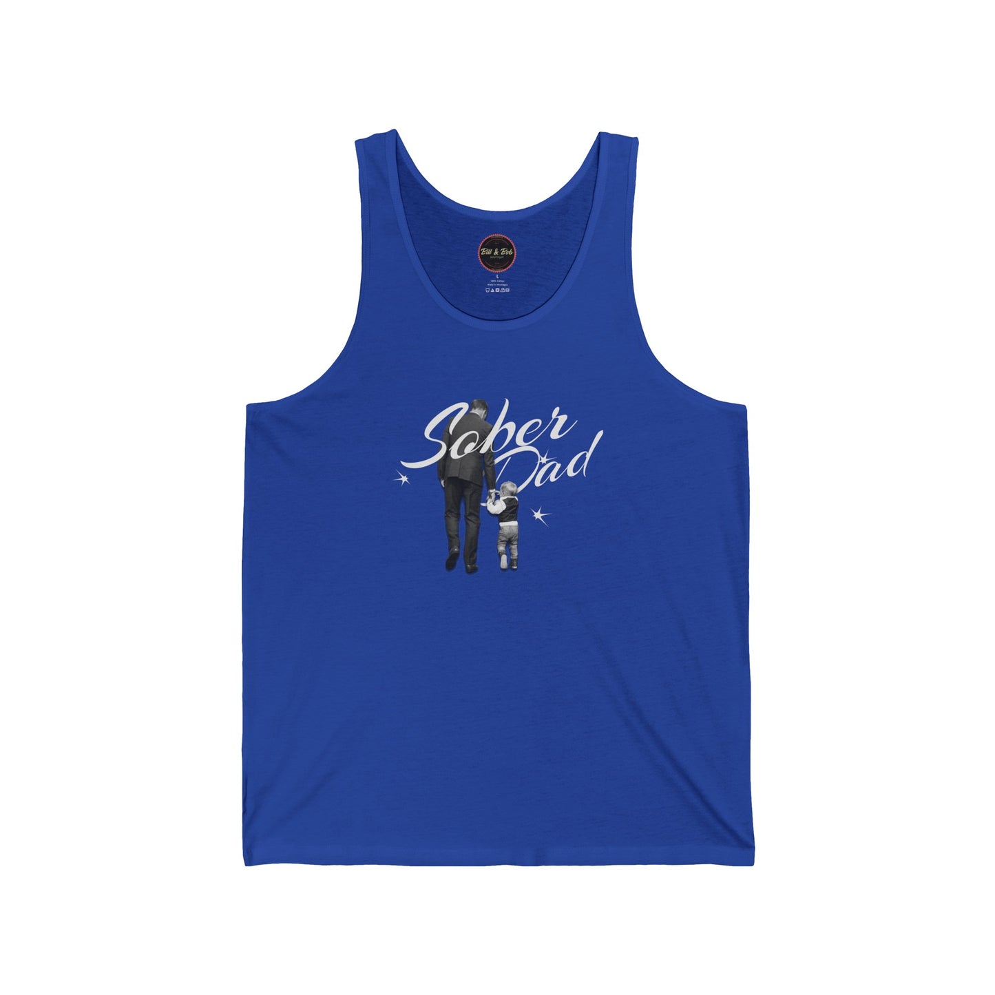 Sober Dad Unisex Jersey Tank