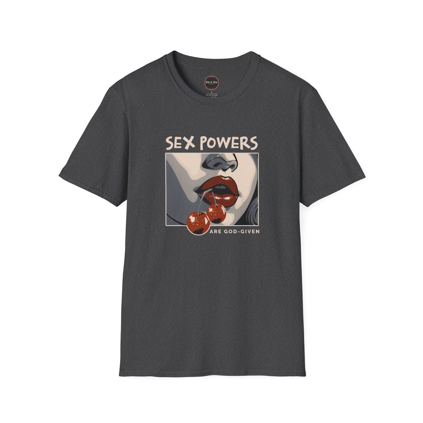 Sex Powers are God-Given Unisex Softstyle T-Shirt