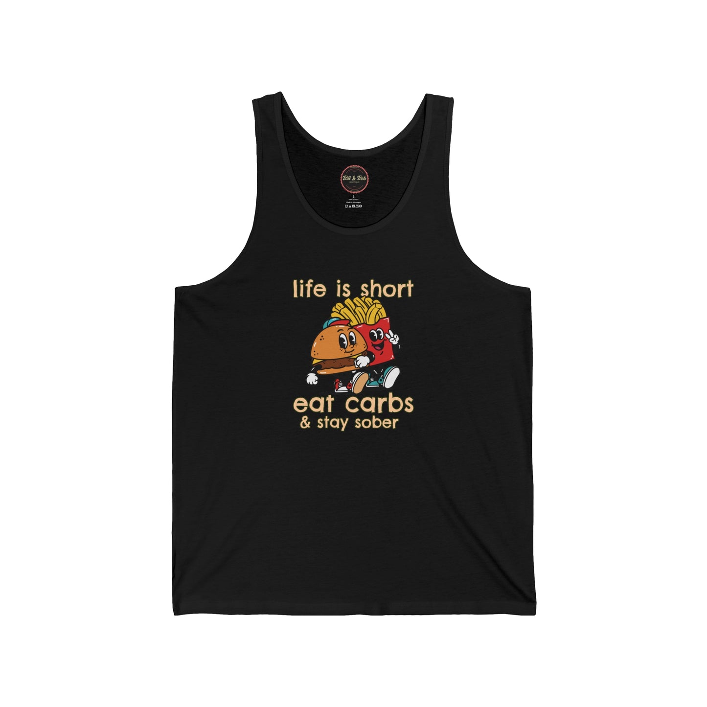 Life is Short Unisex Jersey Tank
