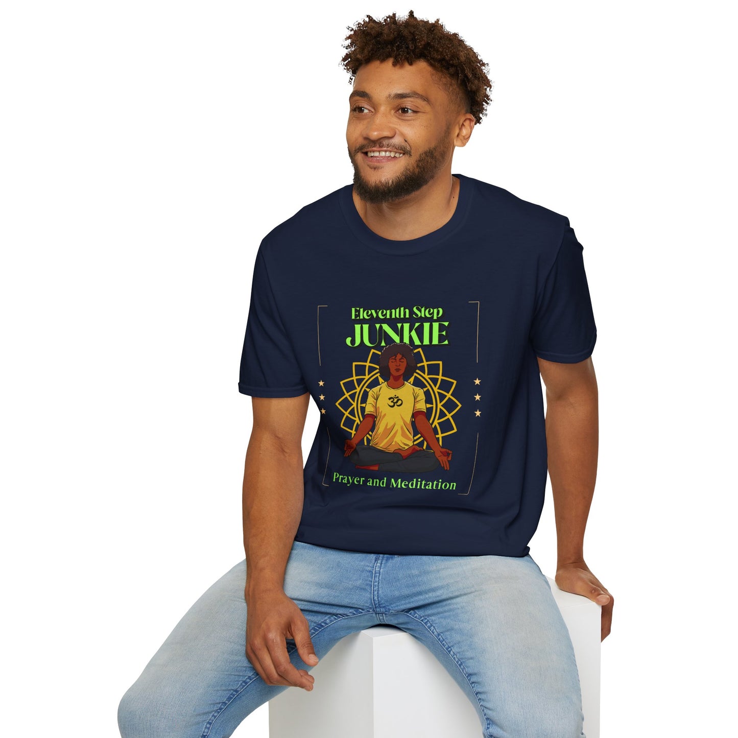 11th Step Junkie Unisex Softstyle T-Shirt
